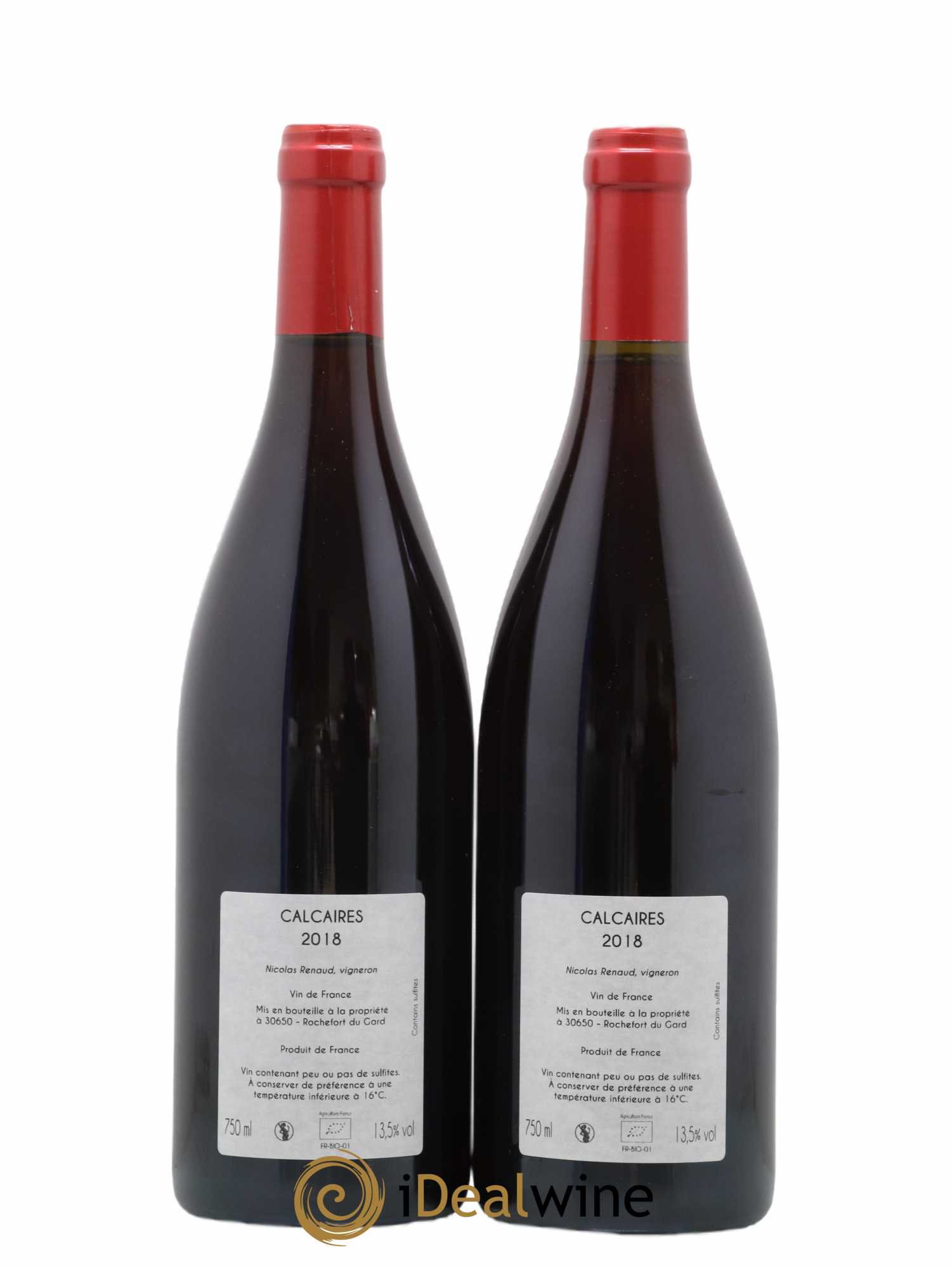 Vin de France Calcaires Clos des Grillons 2018 - Lot de 2 bouteilles - 1