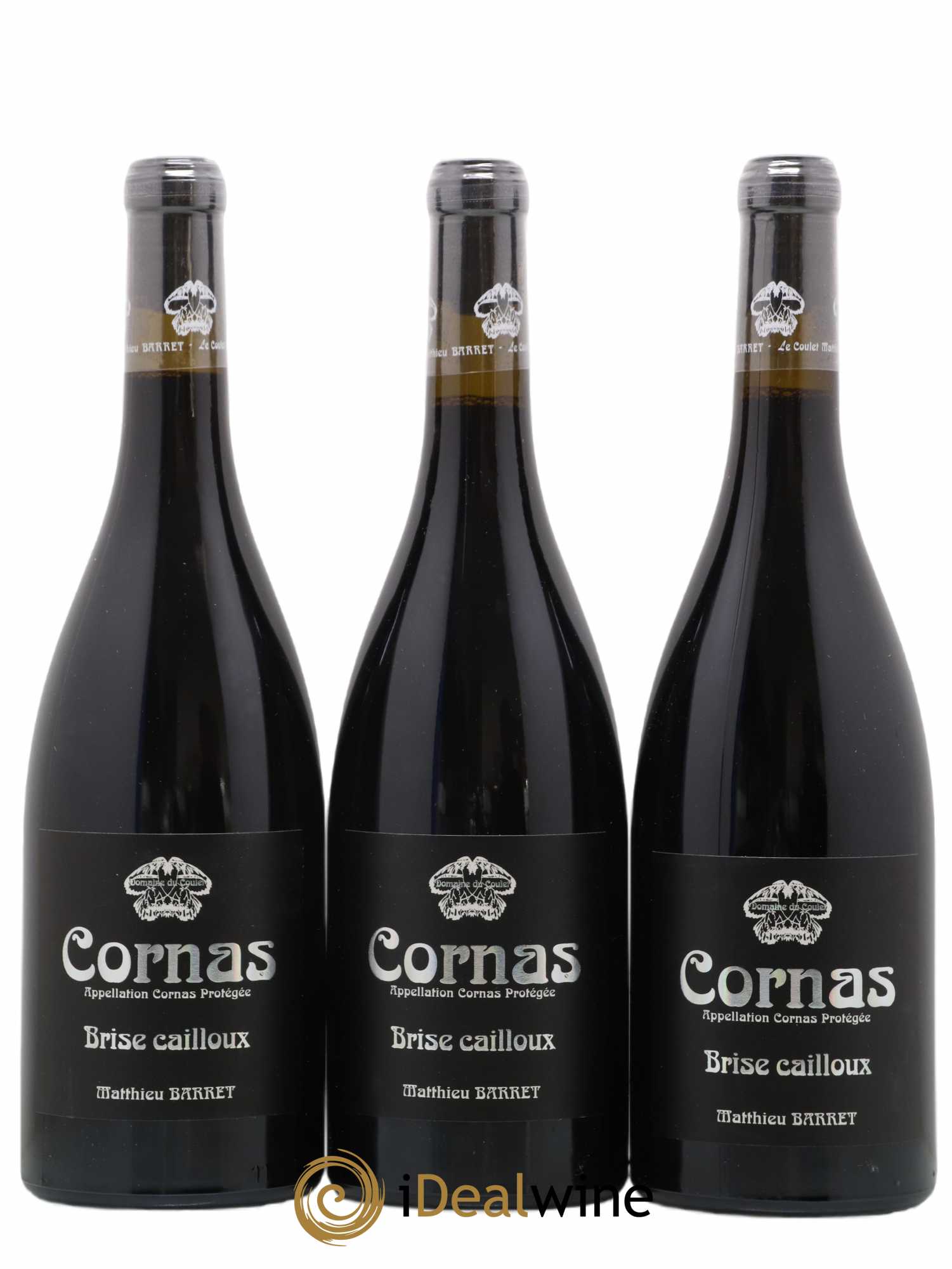 Cornas Brise Cailloux Coulet (Domaine du) - Matthieu Barret 2020 - Lot de 3 bouteilles - 0