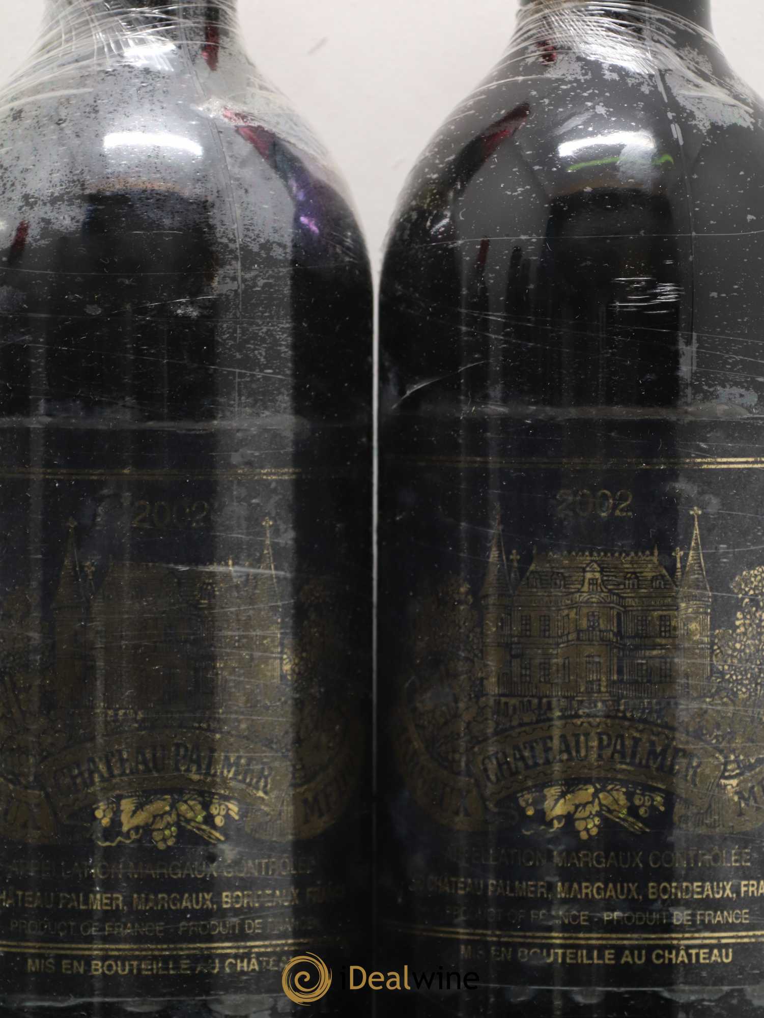 Château Palmer 3ème Grand Cru Classé 2002 - Lot of 3 bottles - 1