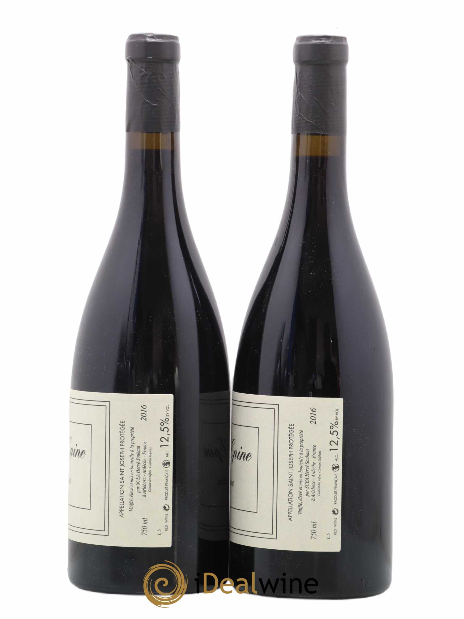 Saint-Joseph Sainte Epine Hervé Souhaut - Domaine Romaneaux-Destezet 2016 - Lot de 2 bouteilles - 1