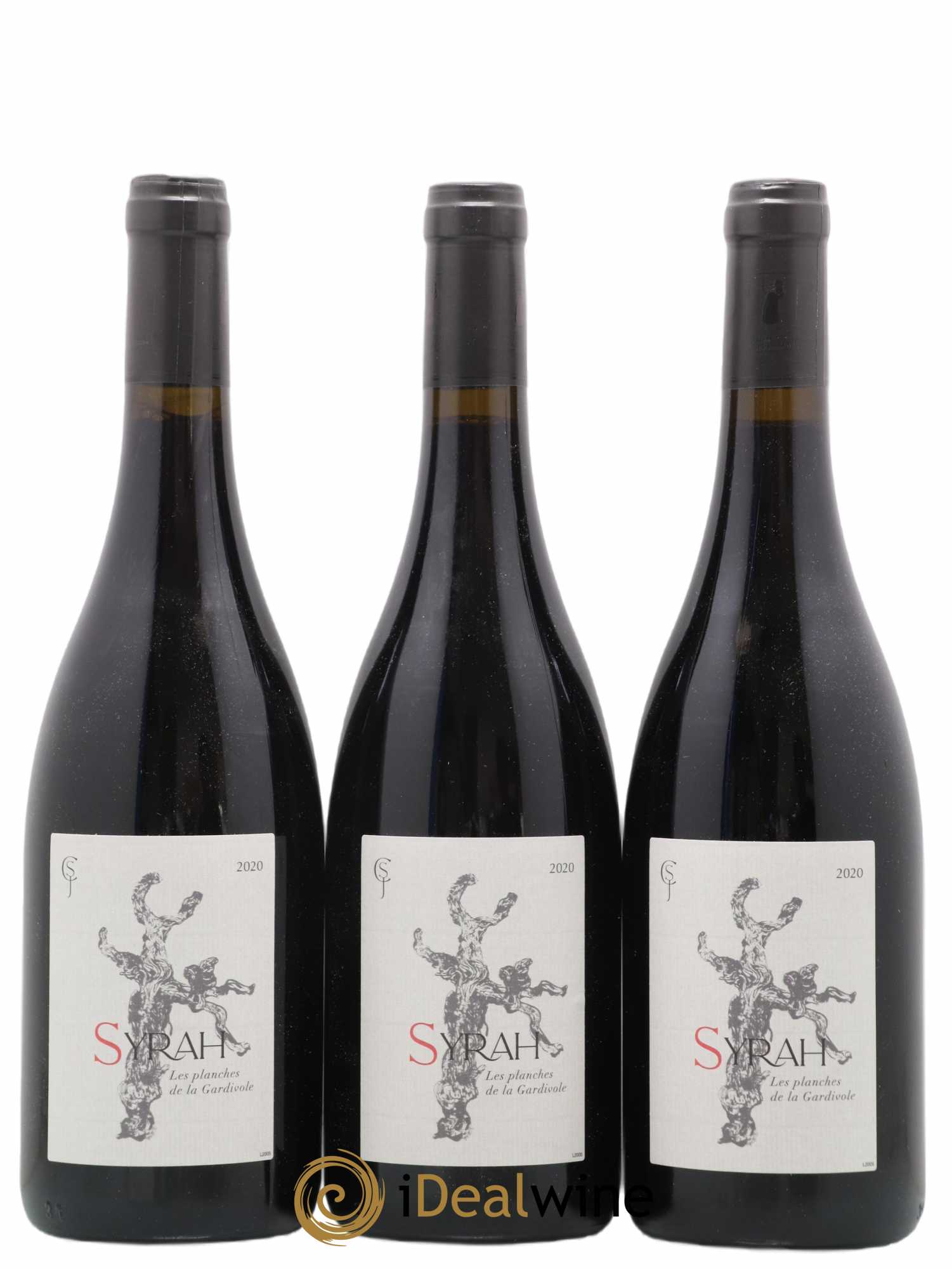 Côtes de Provence Syrah Les Planches La Gardivole Clos Saint Joseph 2020 - Lot de 3 bouteilles - 0