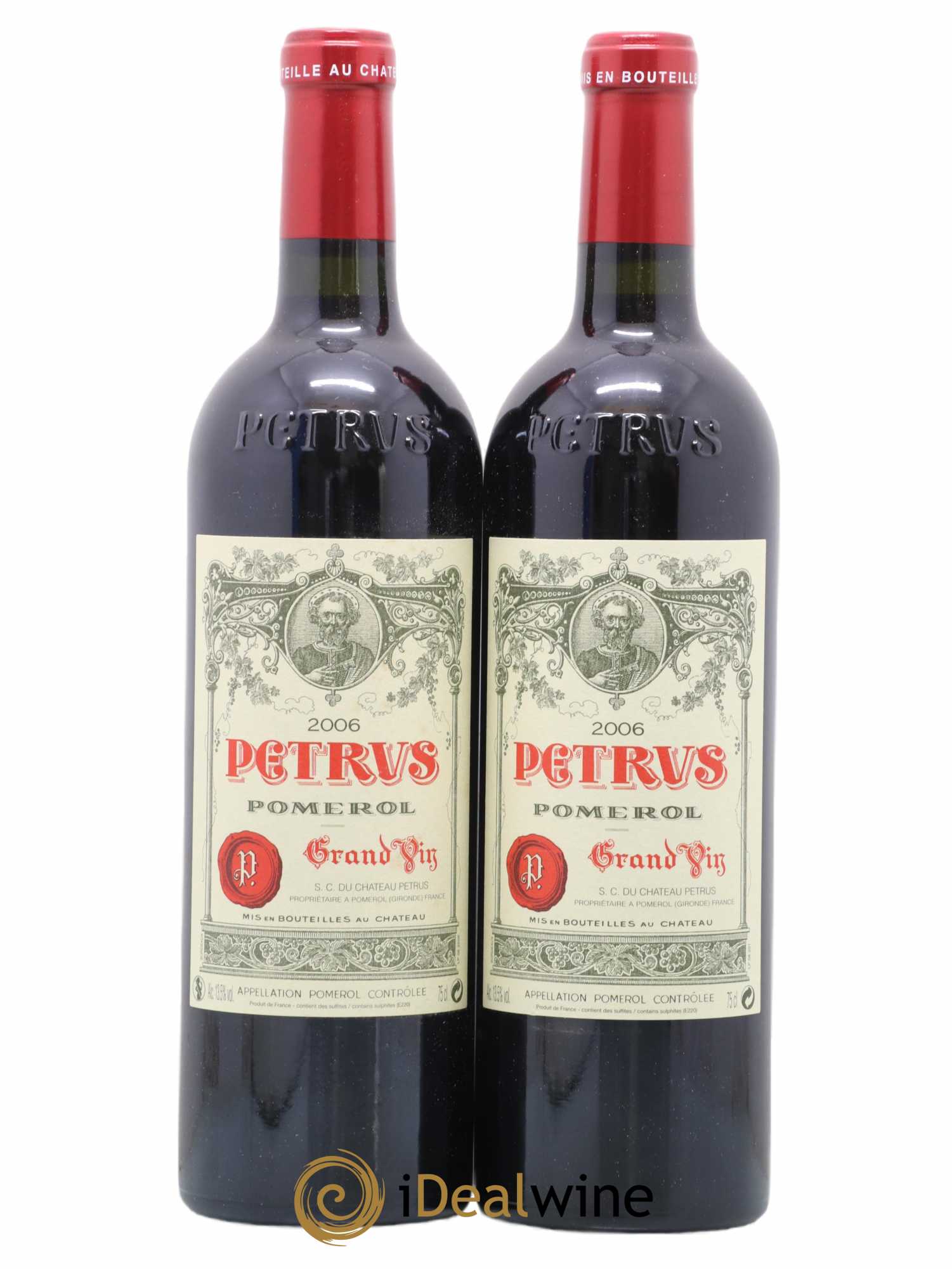 Petrus 2006 - Lot de 2 bouteilles - 0