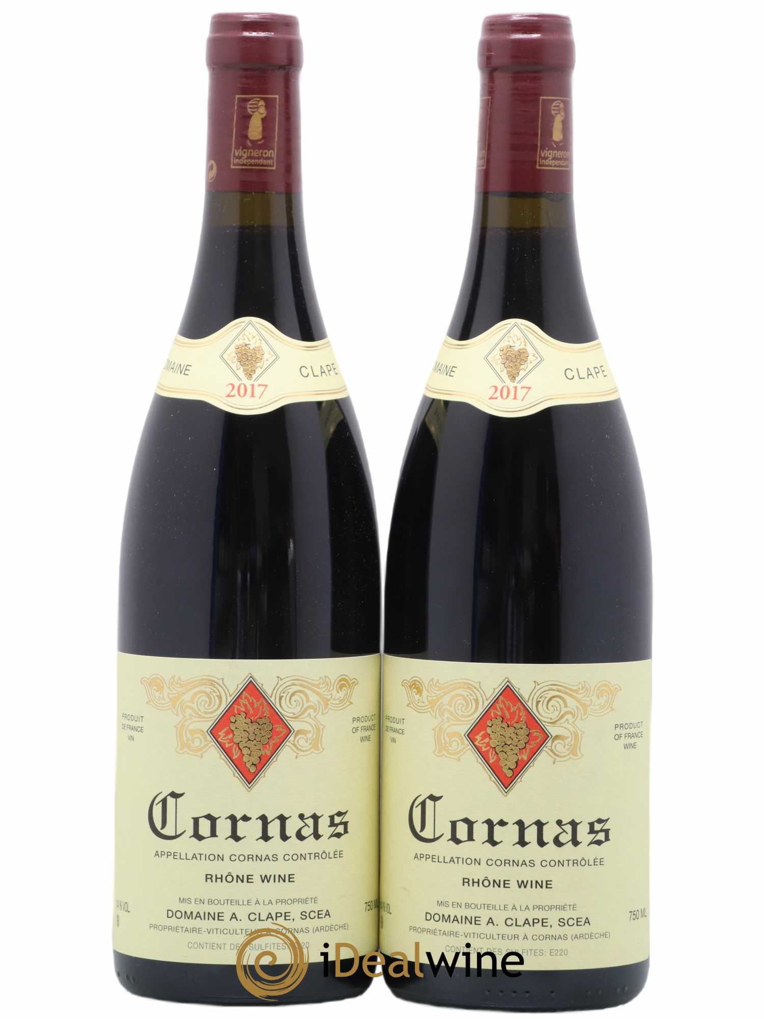 Cornas Auguste Clape 2017 - Posten von 2 Flaschen - 0