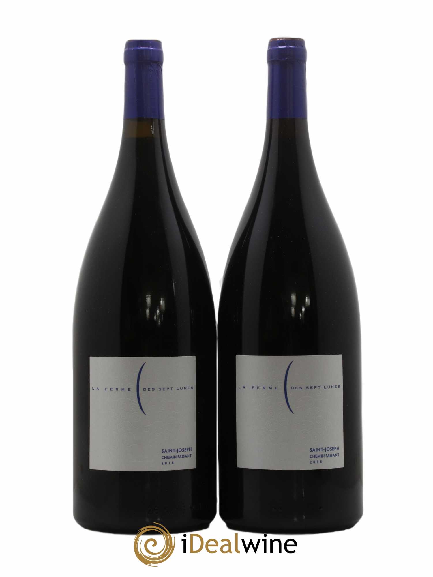Saint-Joseph Chemin Faisant La Ferme des Sept Lunes 2018 - Lot de 2 magnums - 0