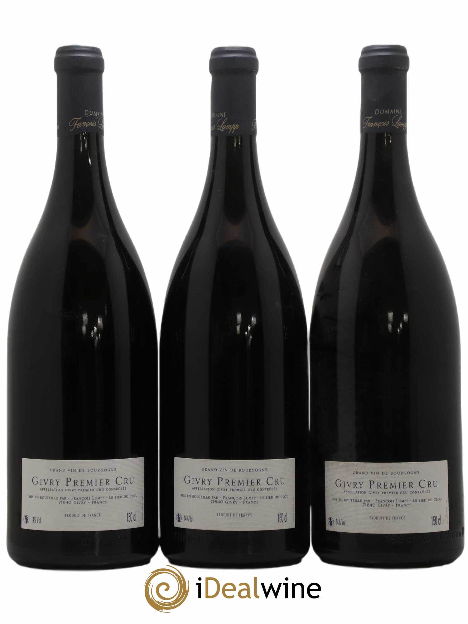 Givry 1er Cru Crausot François Lumpp (Domaine) 2019 - Lot de 3 magnums - 1