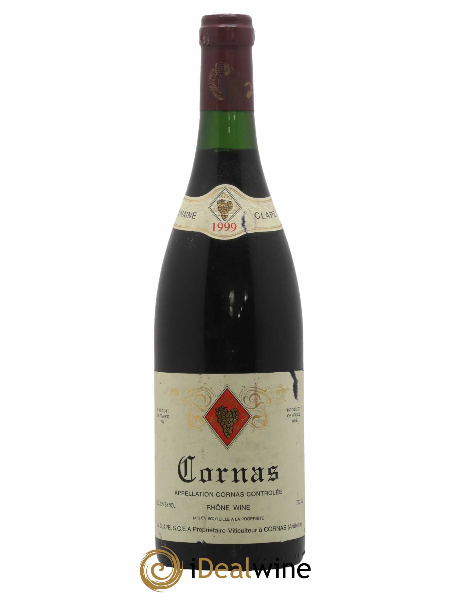 Cornas Auguste Clape 1999 - Lot de 1 bouteille - 0