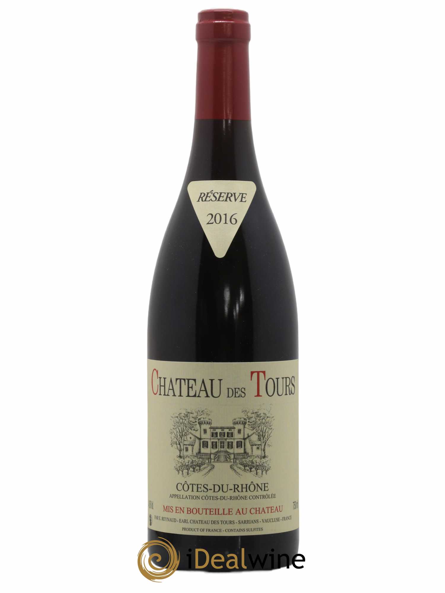 Côtes-du-Rhône Château des Tours Emmanuel Reynaud 2016 - Lot of 1 bottle - 0