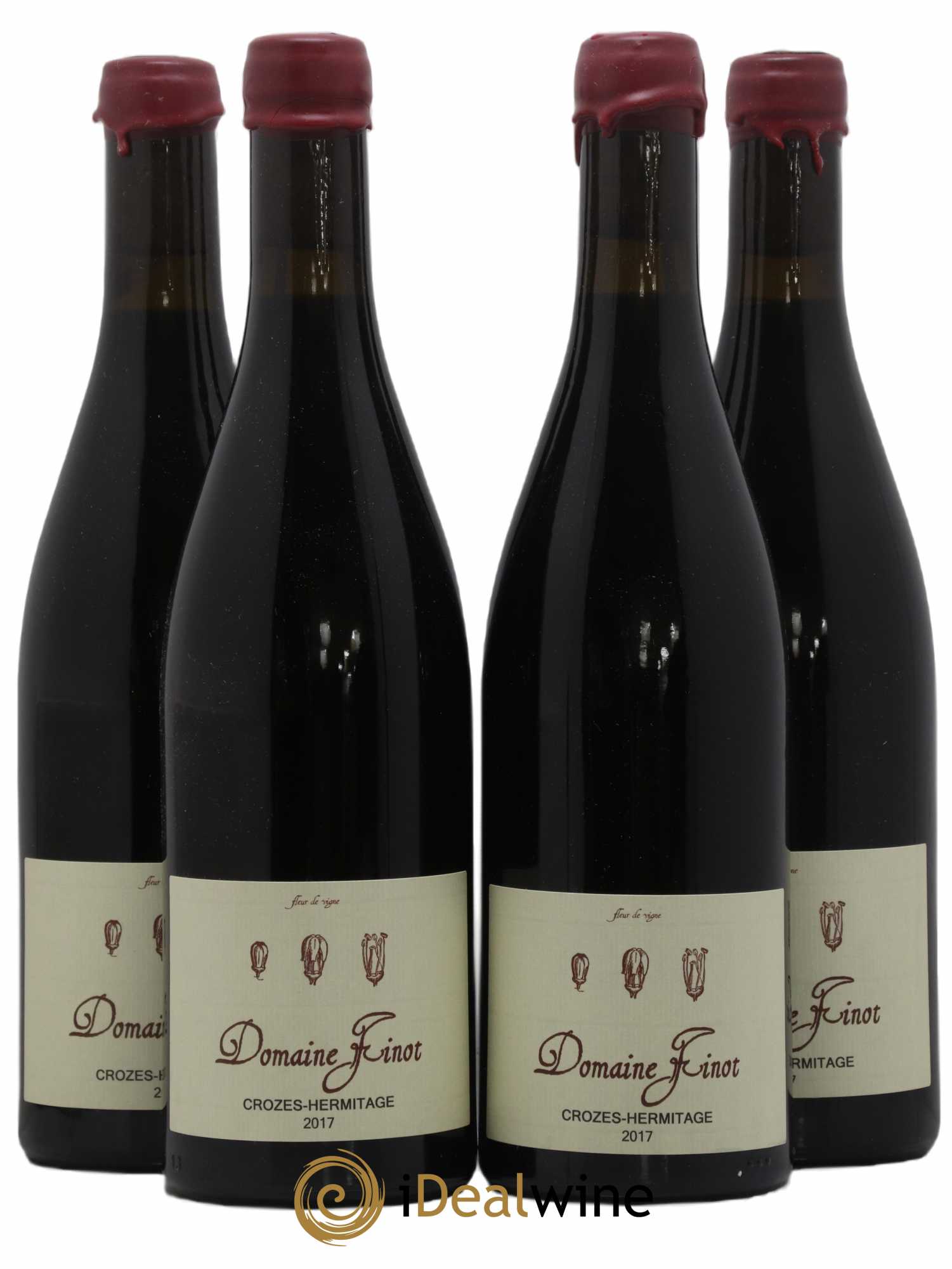 Crozes-Hermitage Finot 2017 - Lot de 4 bouteilles - 0