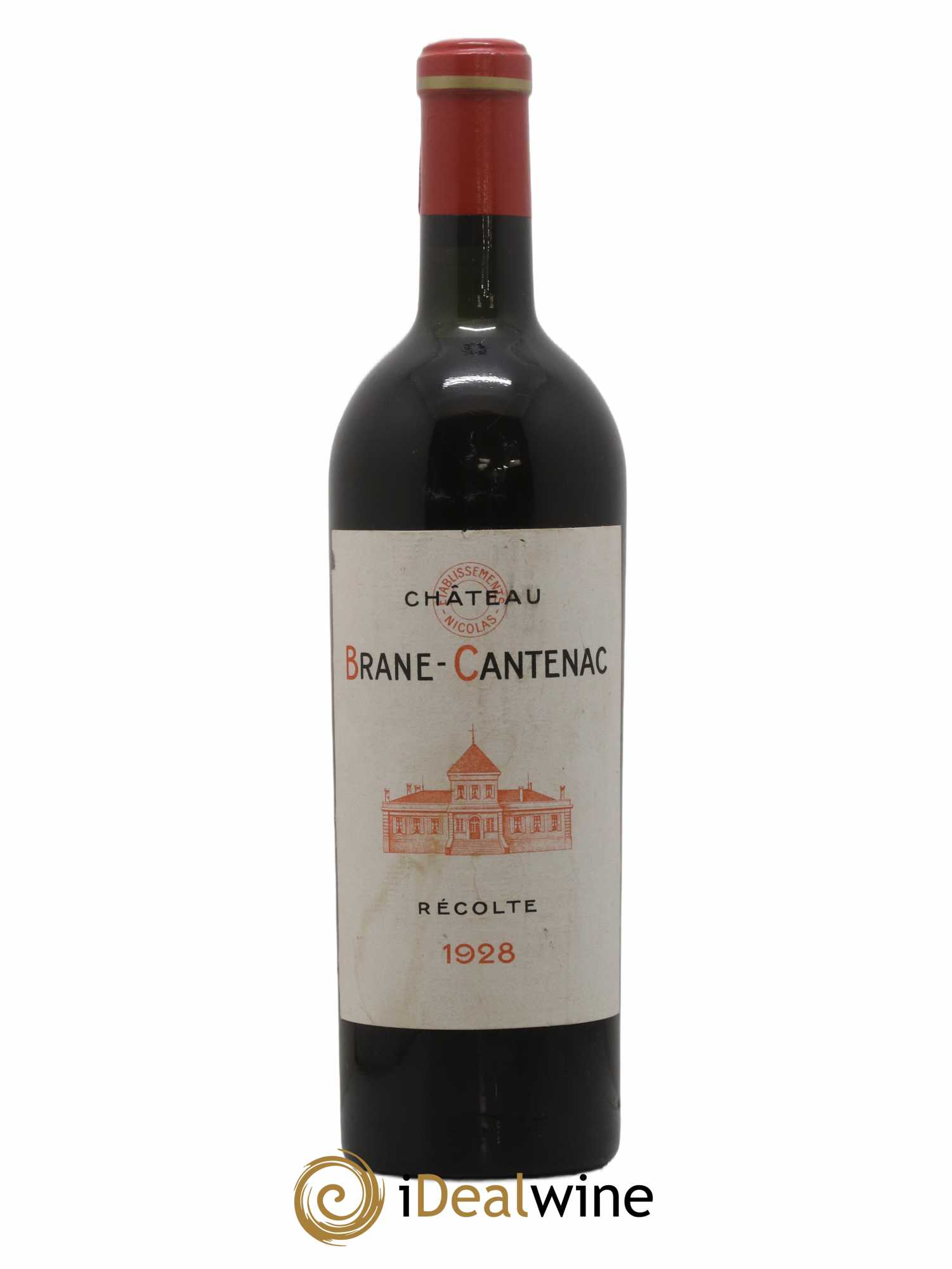 Château Brane Cantenac 2ème Grand Cru Classé 1928 - Lot of 1 bottle - 0