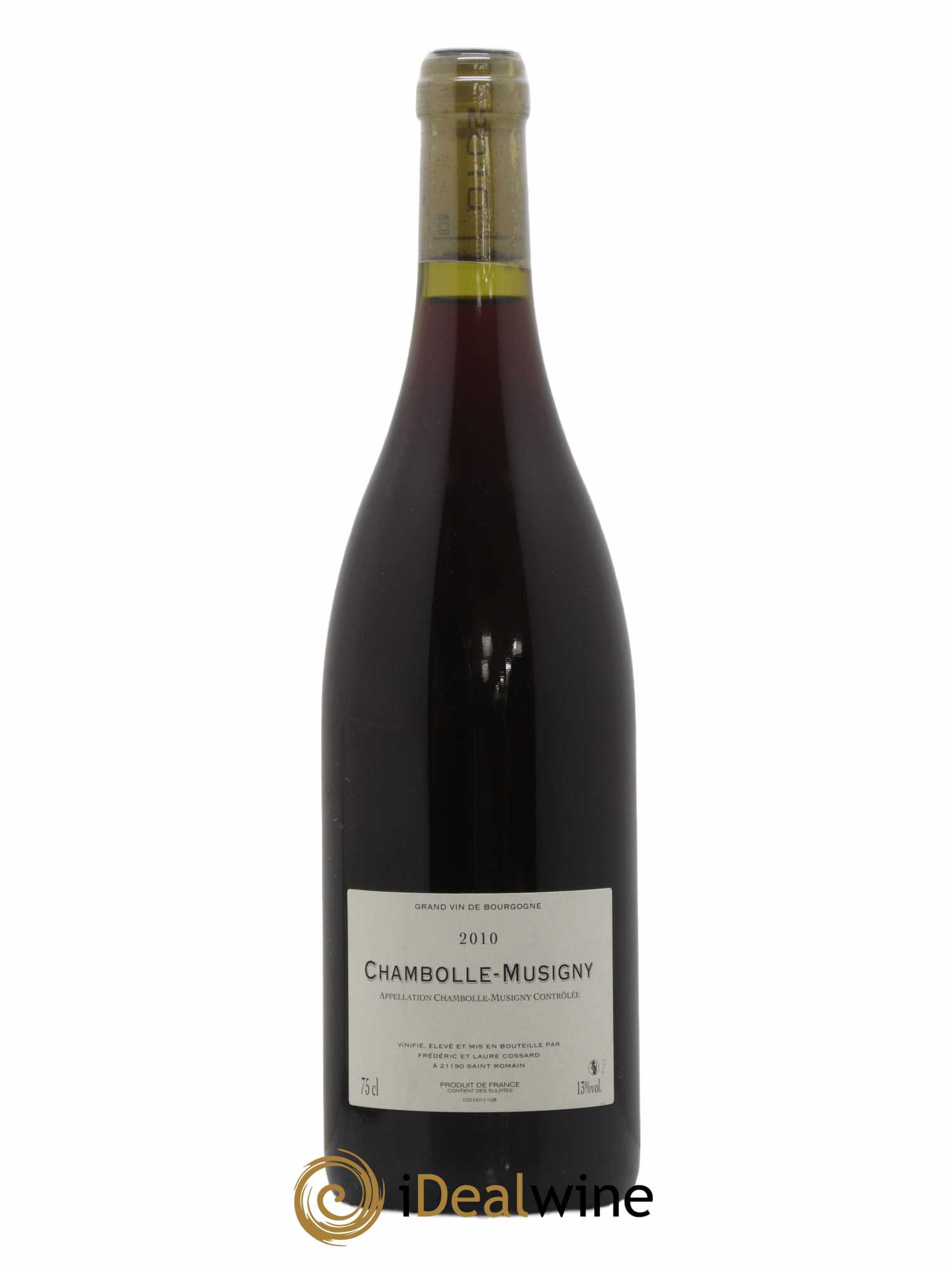 Chambolle-Musigny Domaine de Chassorney - Frédéric Cossard 2010 - Lot of 1 bottle - 1