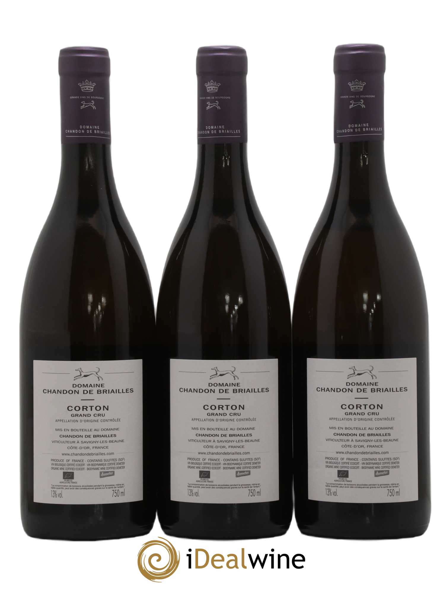 Corton Grand Cru Chandon de Briailles 2017 - Lot de 12 bouteilles - 2