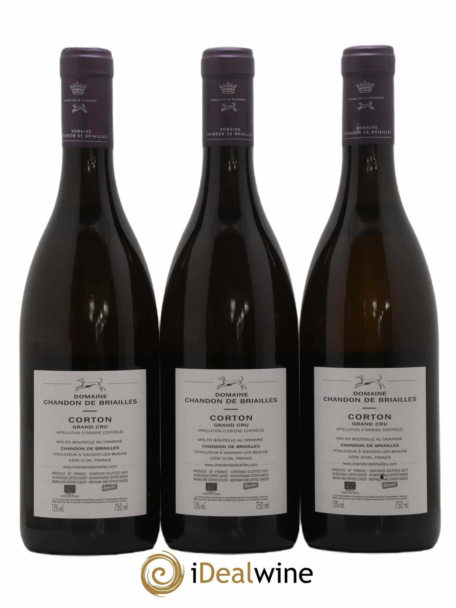 Corton Grand Cru Chandon de Briailles 2017 - Lot de 12 bouteilles - 4