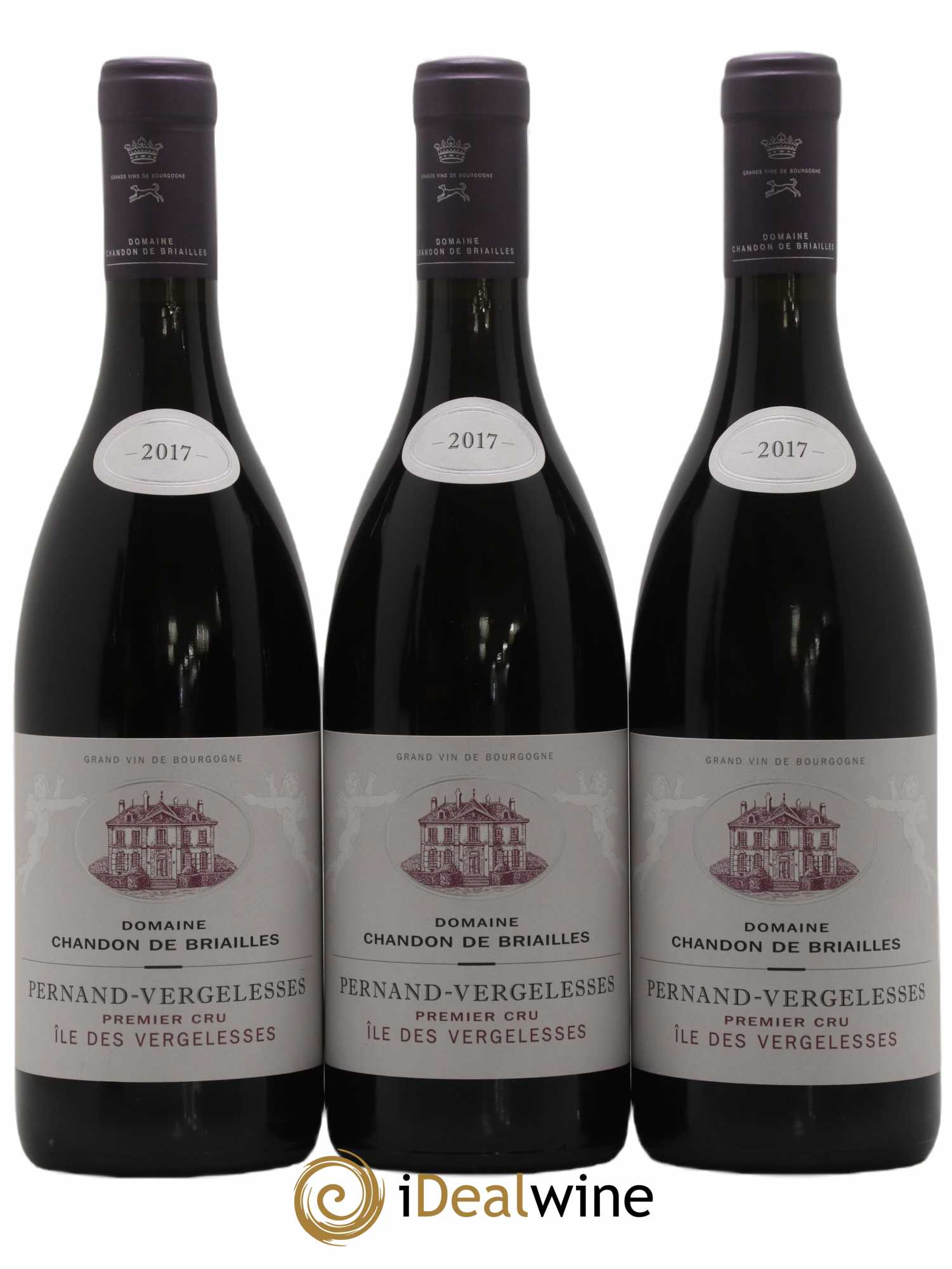 Pernand-Vergelesses 1er Cru Ile des Vergelesses Chandon de Briailles 2017 - Lot of 12 bottles - 2