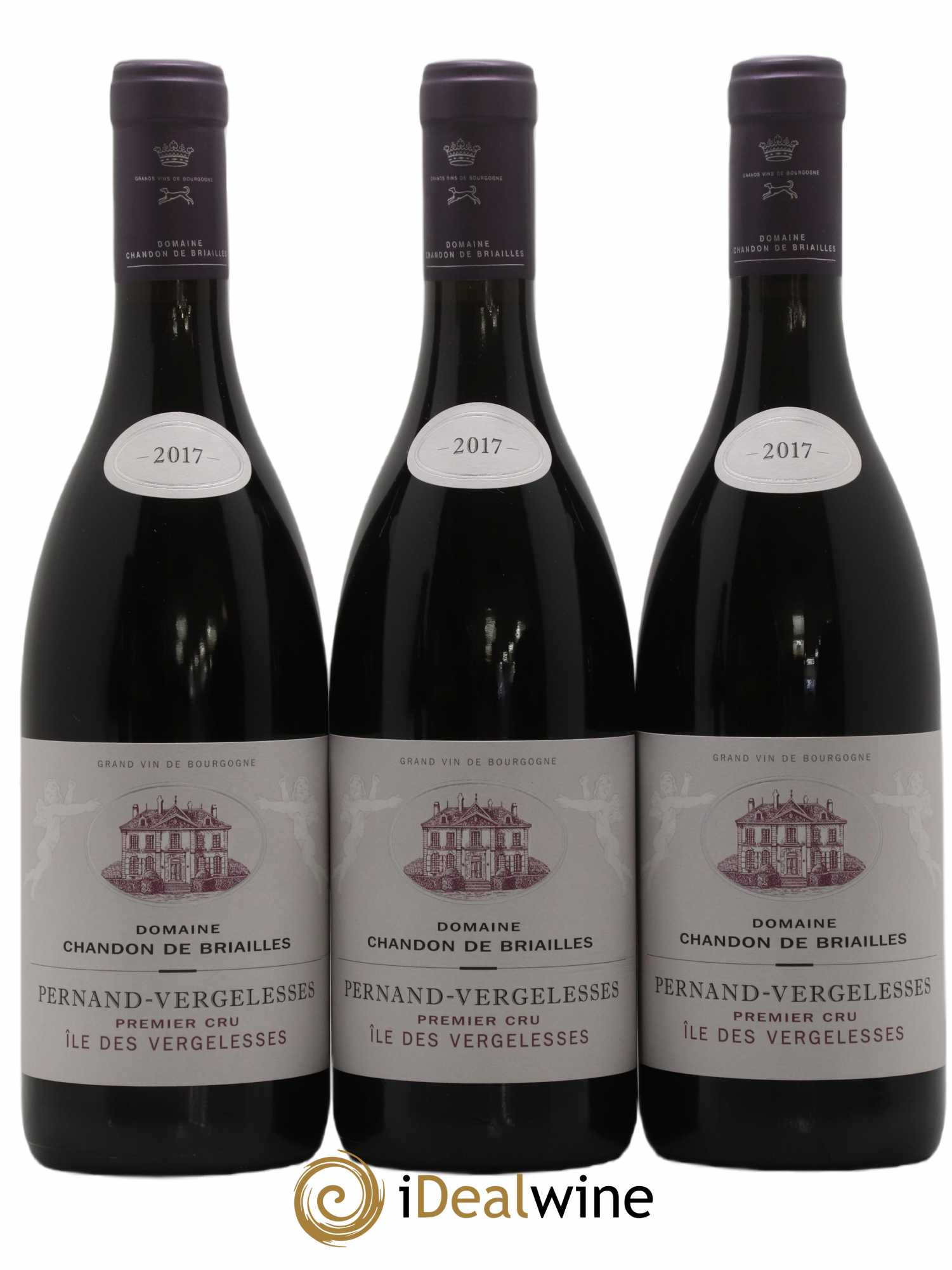 Pernand-Vergelesses 1er Cru Ile des Vergelesses Chandon de Briailles 2017 - Lot of 12 bottles - 4
