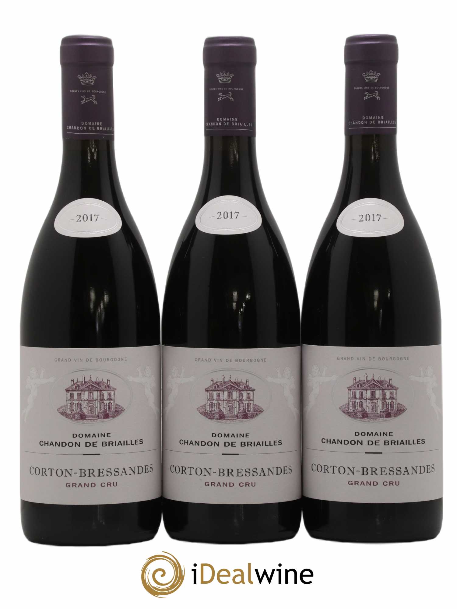 Corton Grand Cru Bressandes Chandon de Briailles 2017 - Lot de 12 bouteilles - 3