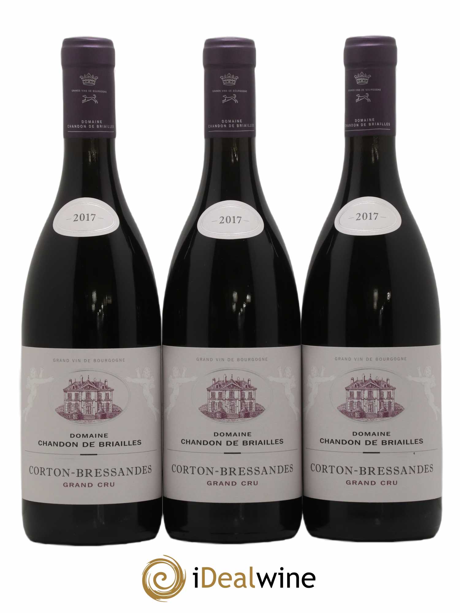 Corton Grand Cru Bressandes Chandon de Briailles 2017 - Lot de 12 bouteilles - 7