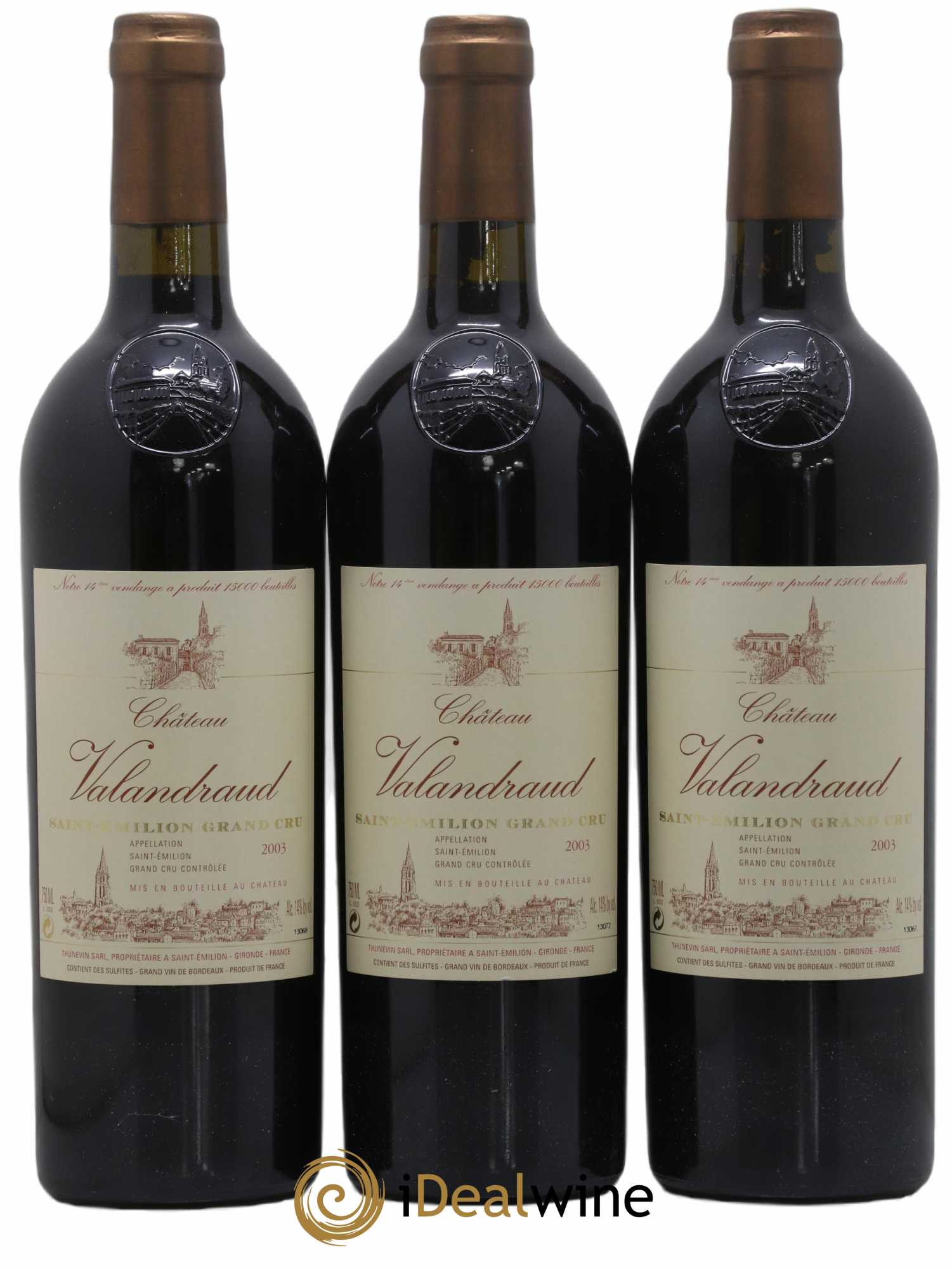 Château de Valandraud 2003 - Lot de 12 bouteilles - 3