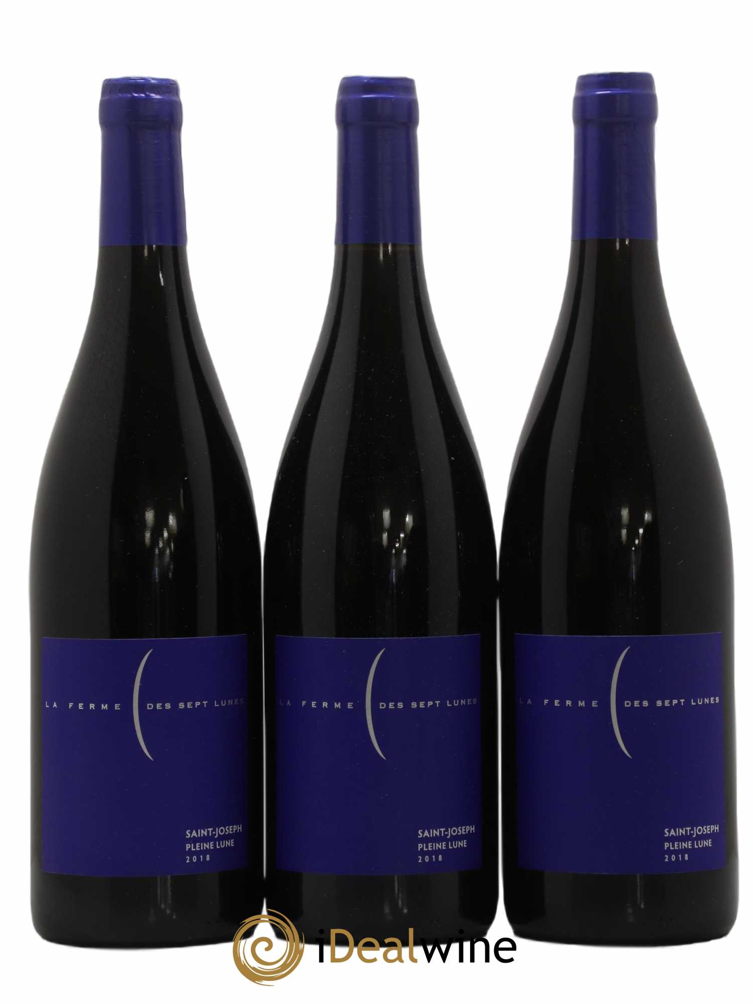 Saint-Joseph Pleine Lune La Ferme des Sept Lunes 2018 - Lot de 3 bouteilles - 0