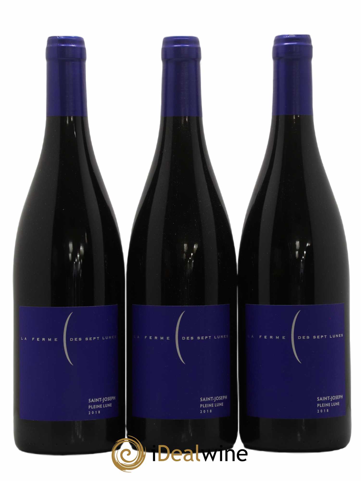 Saint-Joseph Pleine Lune La Ferme des Sept Lunes 2018 - Lot de 3 bouteilles - 0