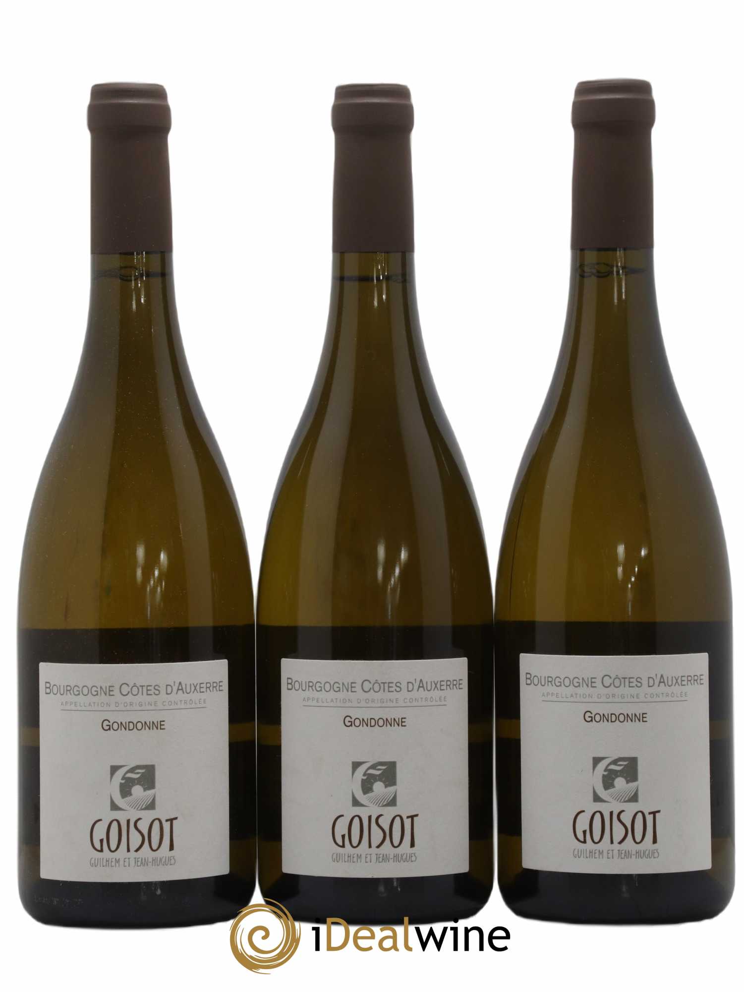 Bourgogne Côtes d'Auxerre Gondonne Goisot 2018 - Lot de 3 bouteilles - 0