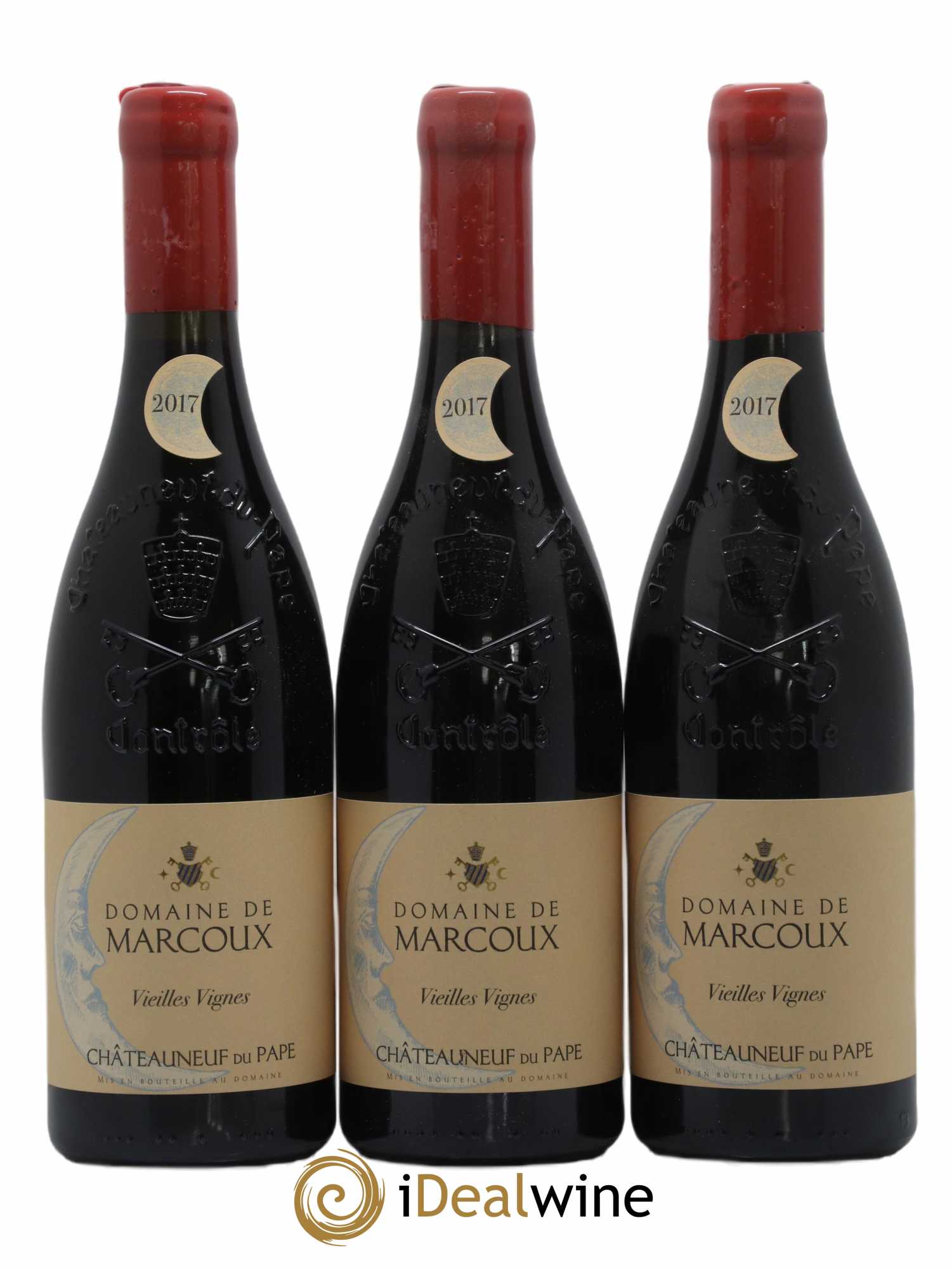 Châteauneuf-du-Pape Vieilles Vignes Marcoux (Domaine de) 2017 - Lot de 12 bouteilles - 1