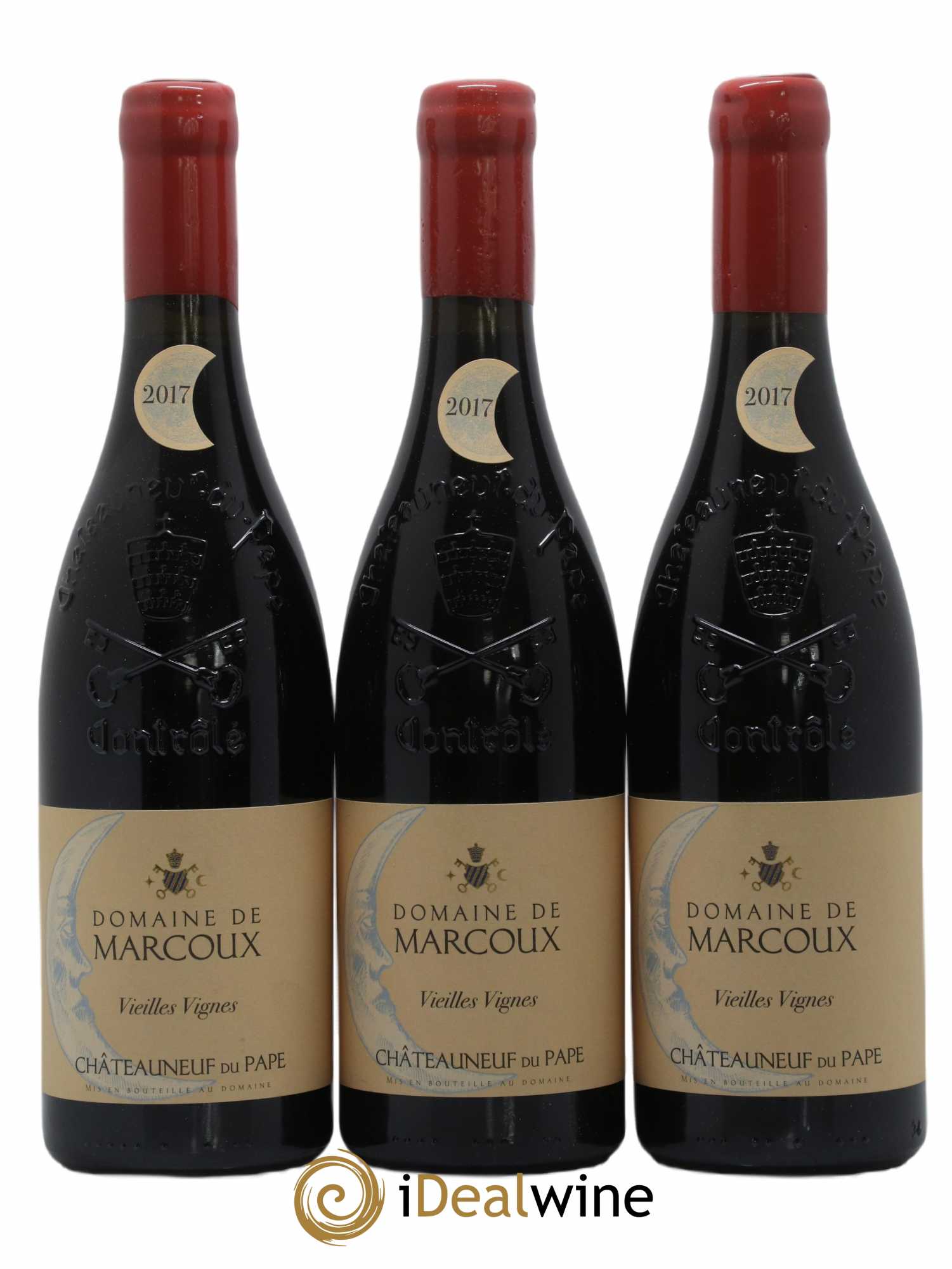 Châteauneuf-du-Pape Vieilles Vignes Marcoux (Domaine de) 2017 - Lot de 12 bouteilles - 3
