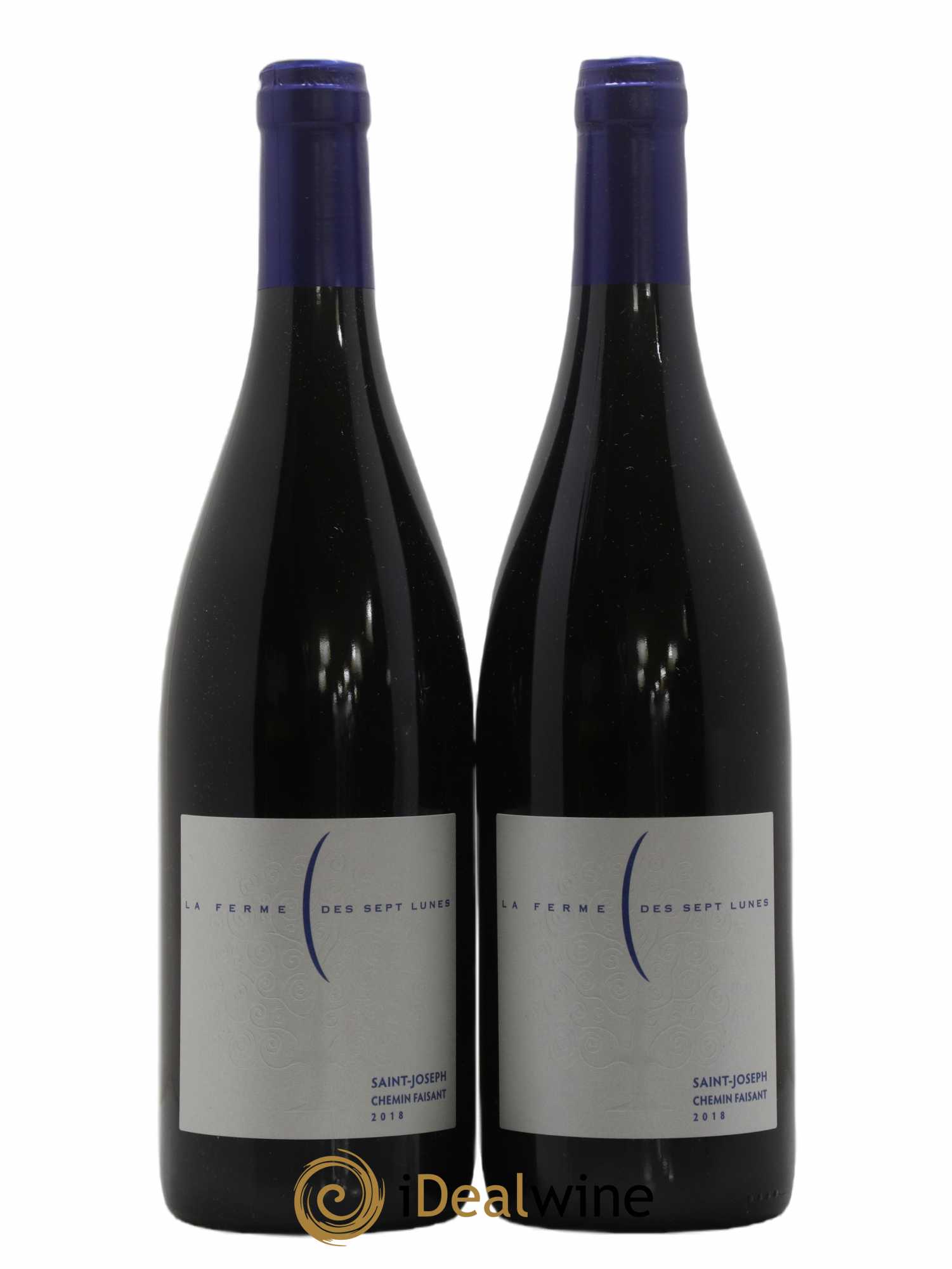 Saint-Joseph Chemin Faisant La Ferme des Sept Lunes 2018 - Lot de 2 bouteilles - 0