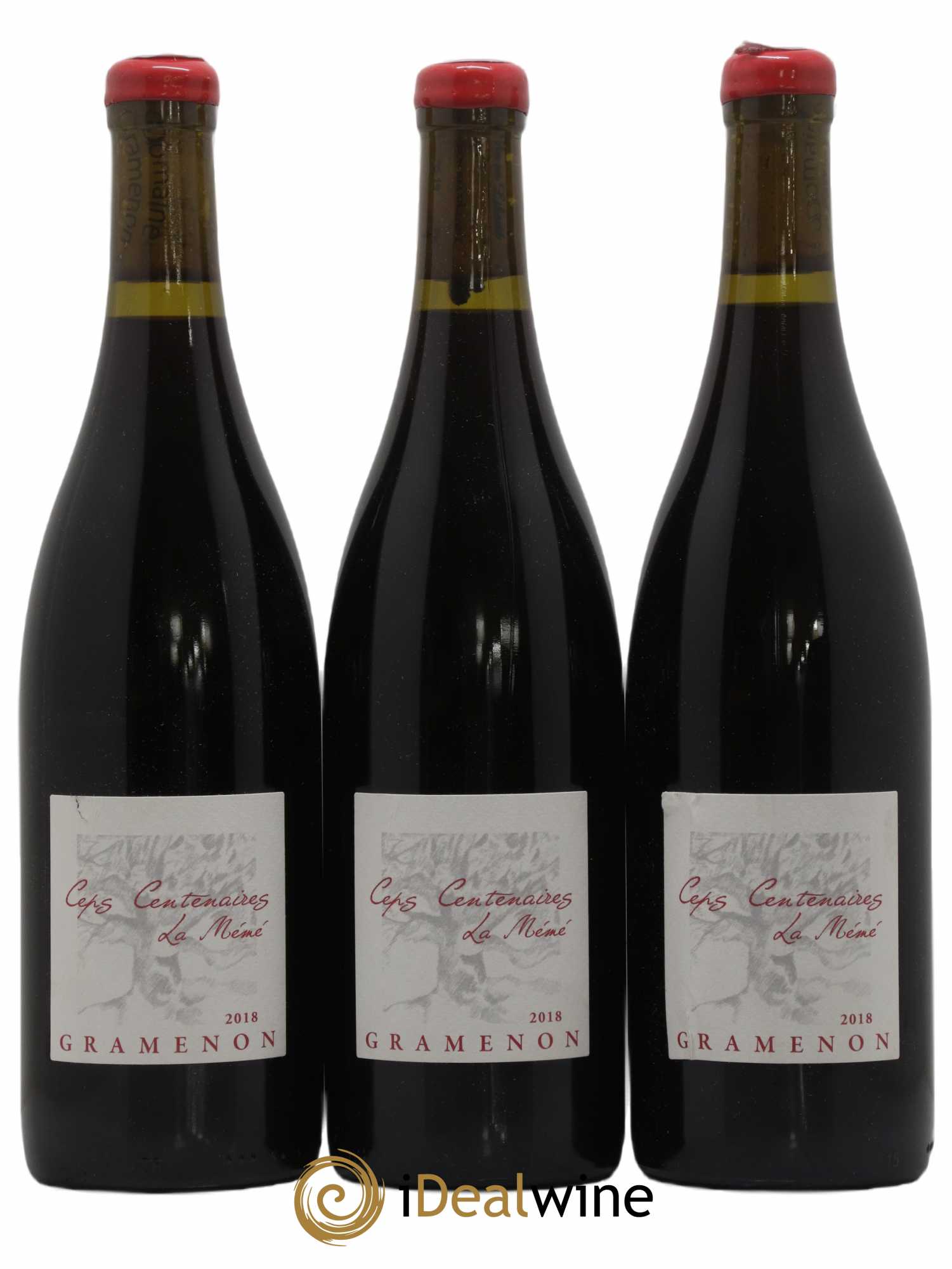 Côtes-du-Rhône La Mémé Ceps Centenaires Gramenon (Domaine) 2018 - Lot de 3 bouteilles - 0