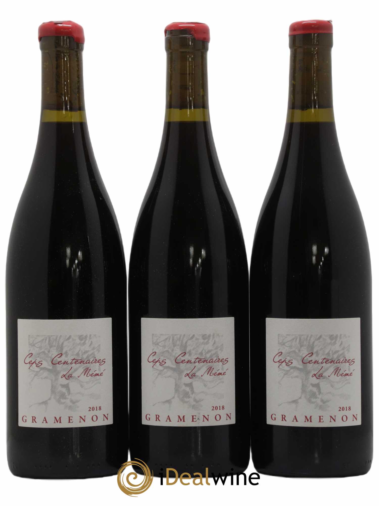 Côtes-du-Rhône La Mémé Ceps Centenaires Gramenon (Domaine) 2018 - Lot de 3 bouteilles - 0