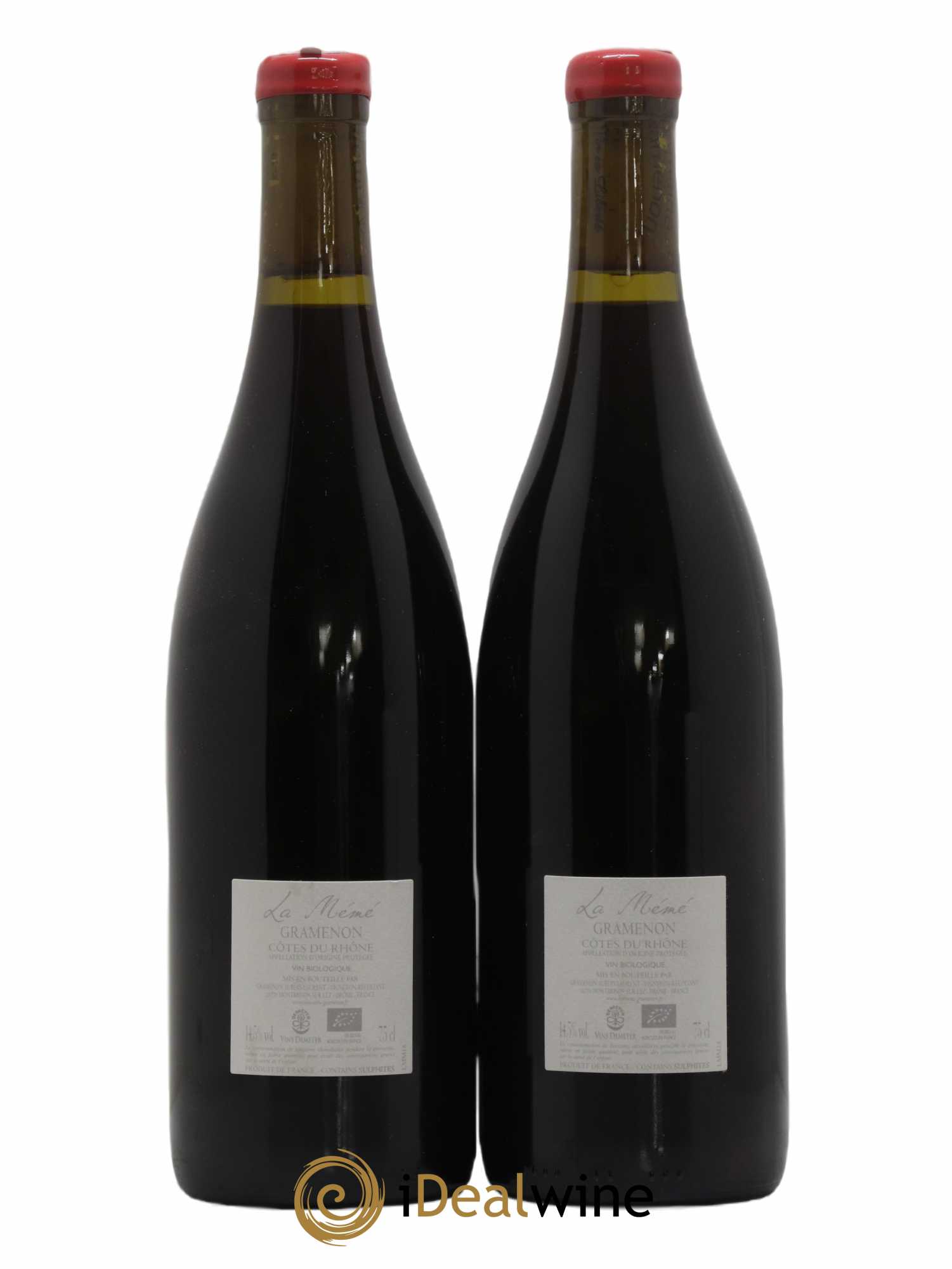 Côtes-du-Rhône La Mémé Ceps Centenaires Gramenon (Domaine) 2018 - Lot de 2 bouteilles - 1