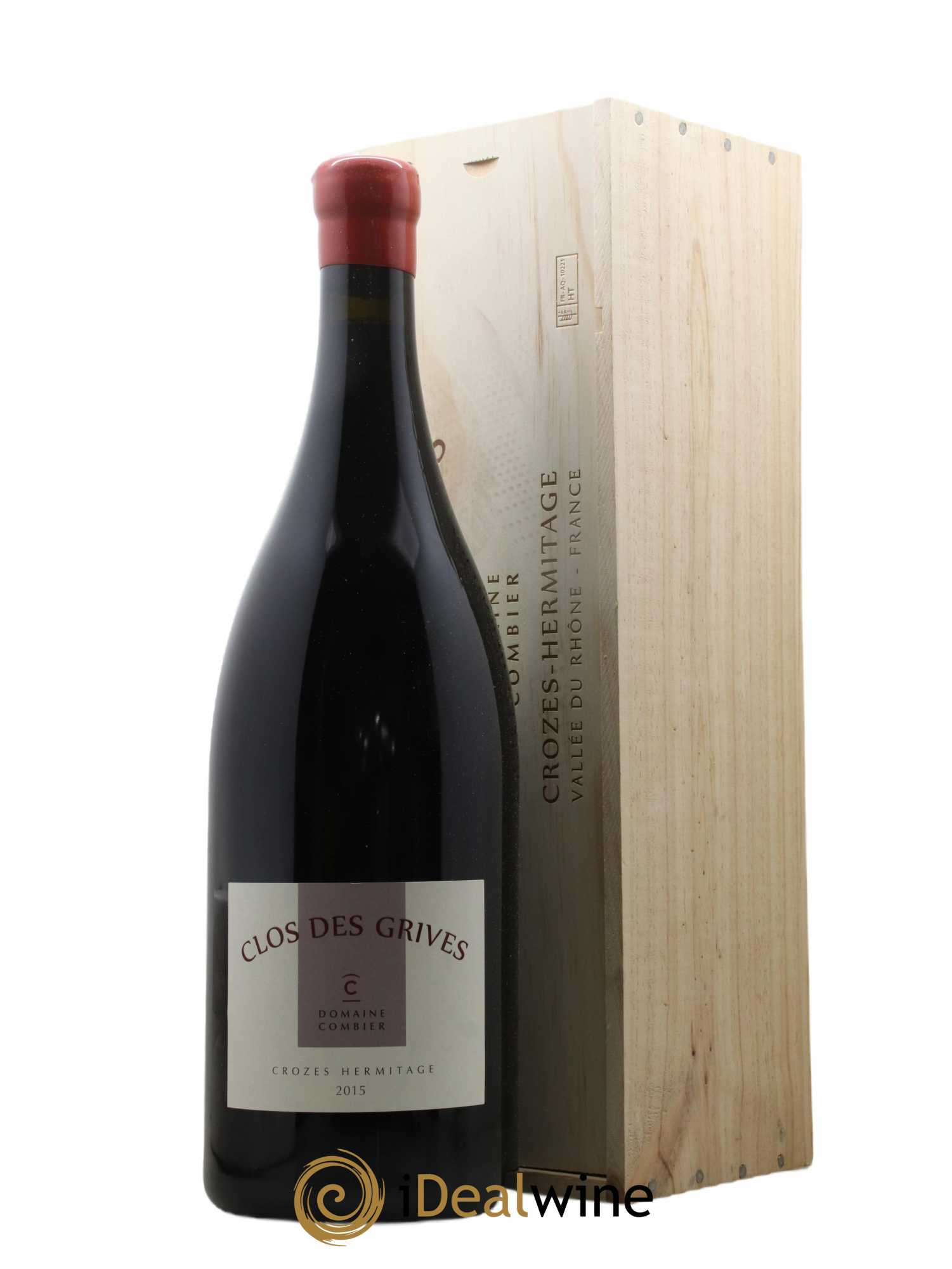 Crozes-Hermitage Clos des Grives Combier 2015 - Lot de 1 double magnum - 0