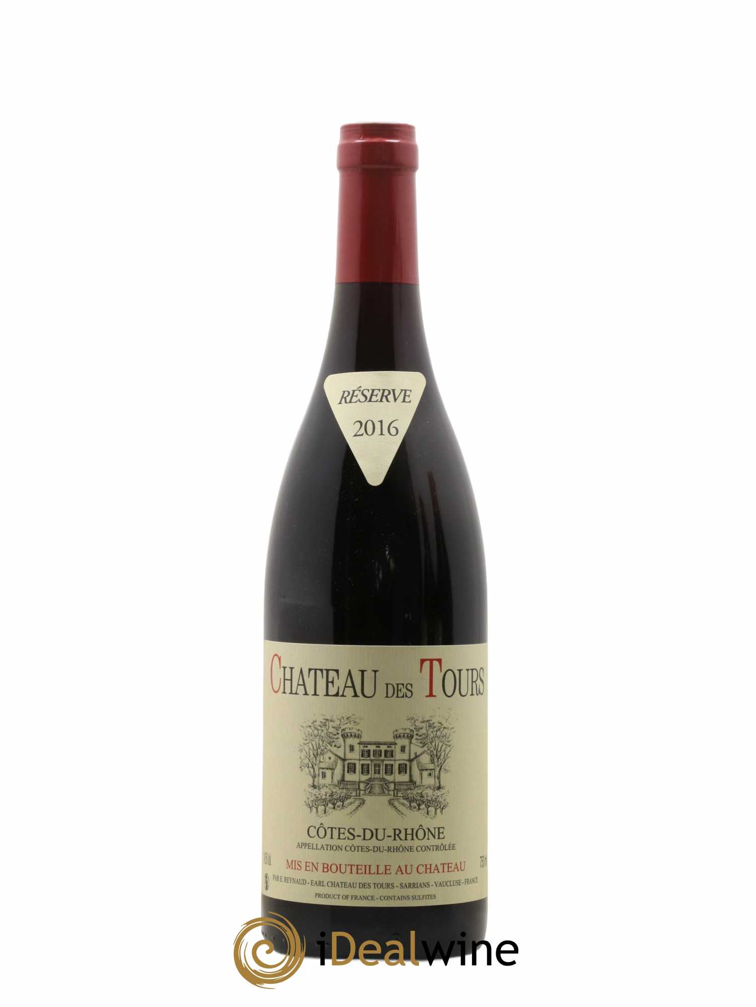 Côtes-du-Rhône Château des Tours Emmanuel Reynaud 2016 - Lot of 1 bottle - 0