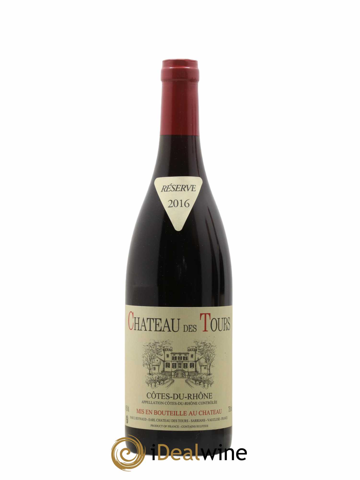 Côtes-du-Rhône Château des Tours Emmanuel Reynaud 2016 - Lot of 1 bottle - 0