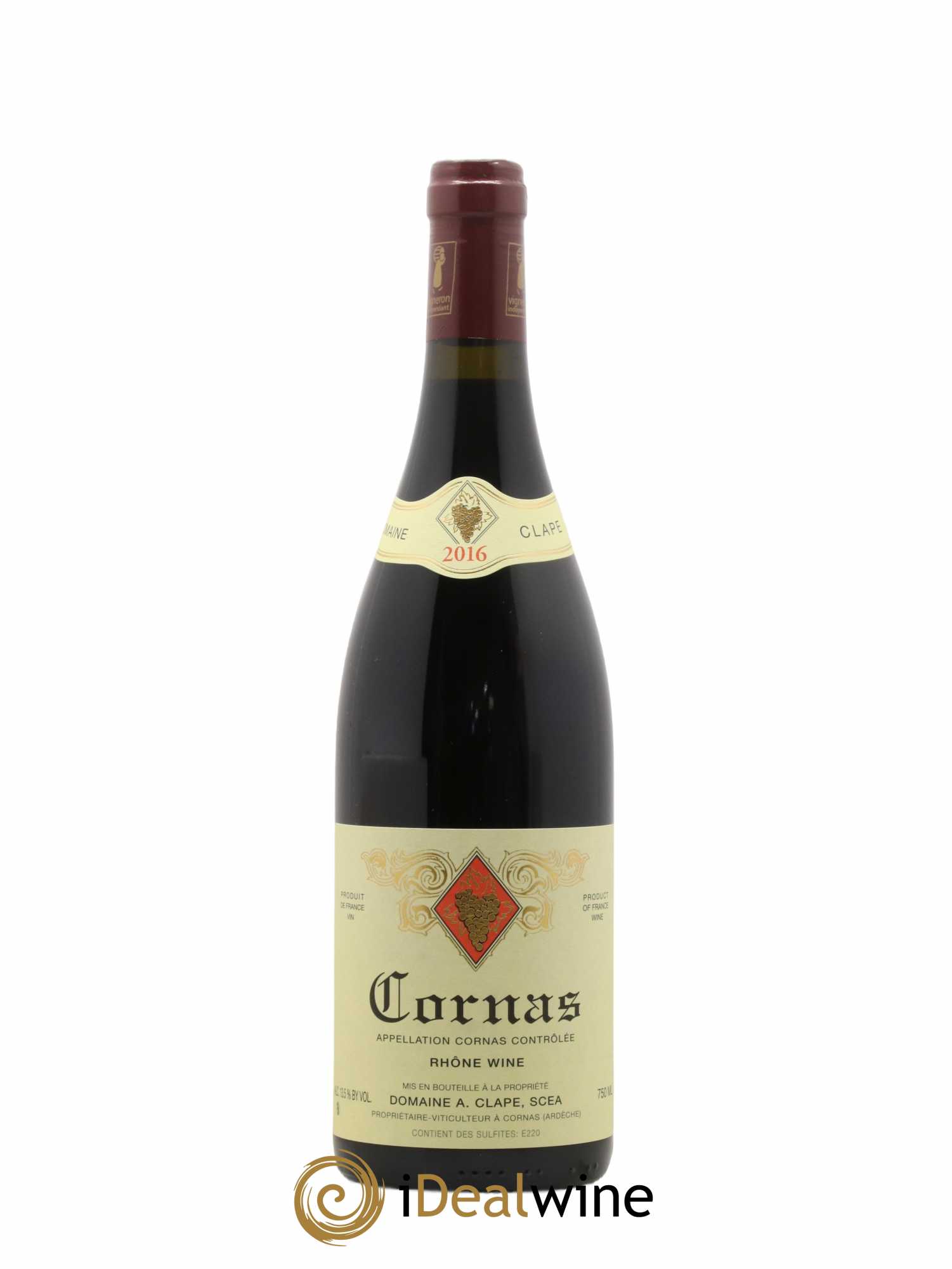 Cornas Auguste Clape 2016 - Lot of 1 bottle - 0