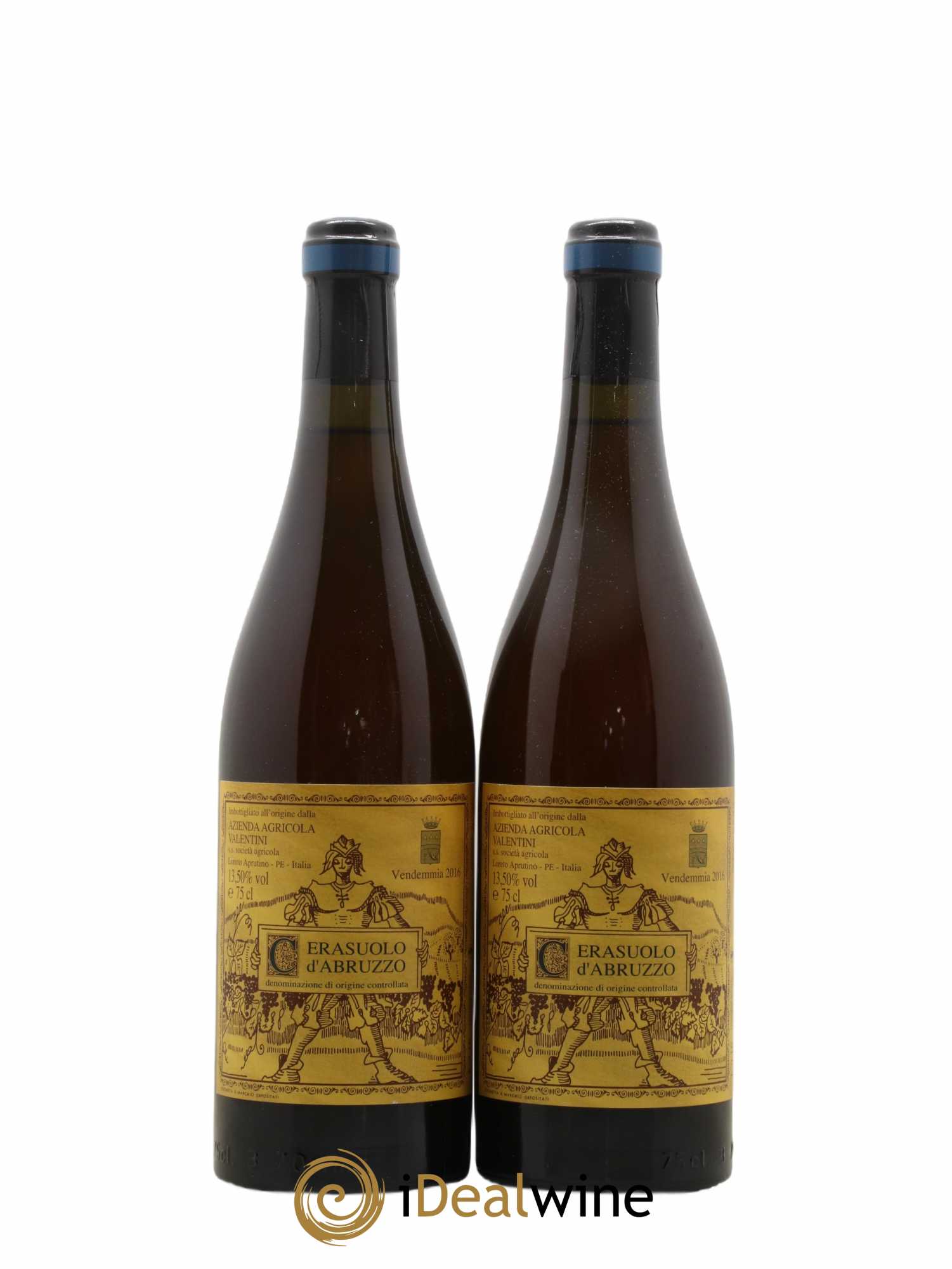 Italie Cerasuolo d'Abruzzo Valentini 2016 - Lot de 2 bouteilles - 0