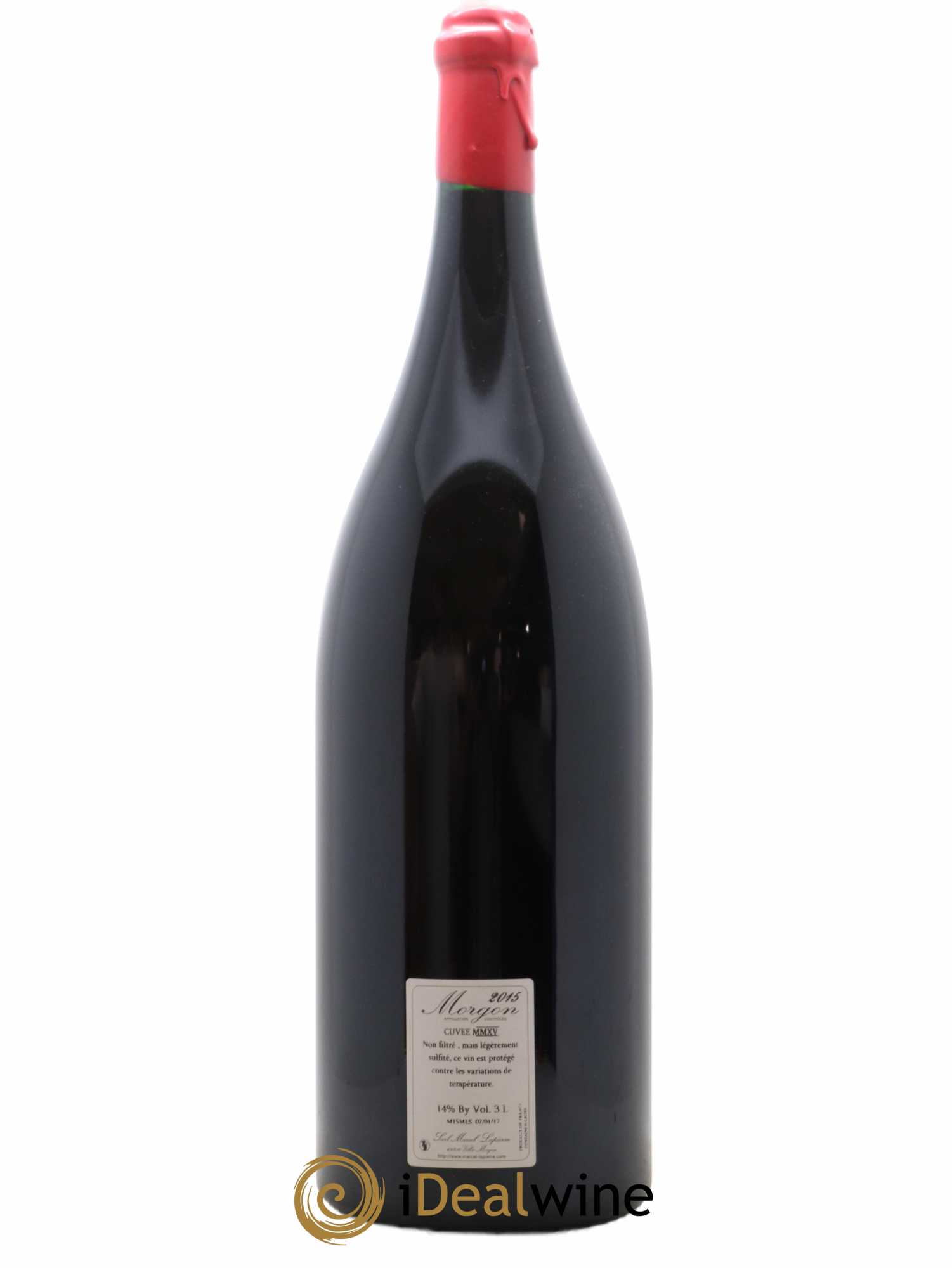 Morgon Cuvée Marcel Lapierre Marcel Lapierre (Domaine) 2015 - Lot de 1 double magnum - 1