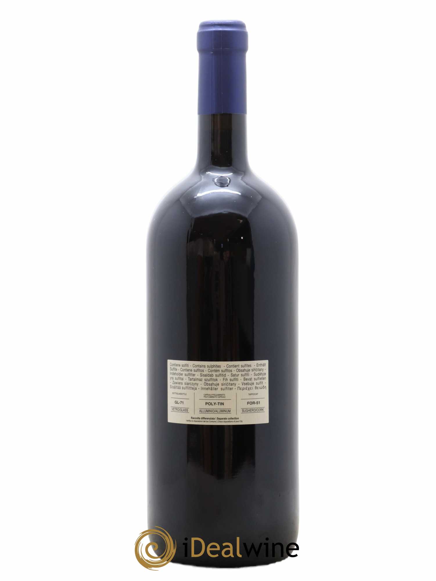 Bolgheri DOC Sassicaia Tenuta San Guido 2019 - Lotto di 1 magnum - 1