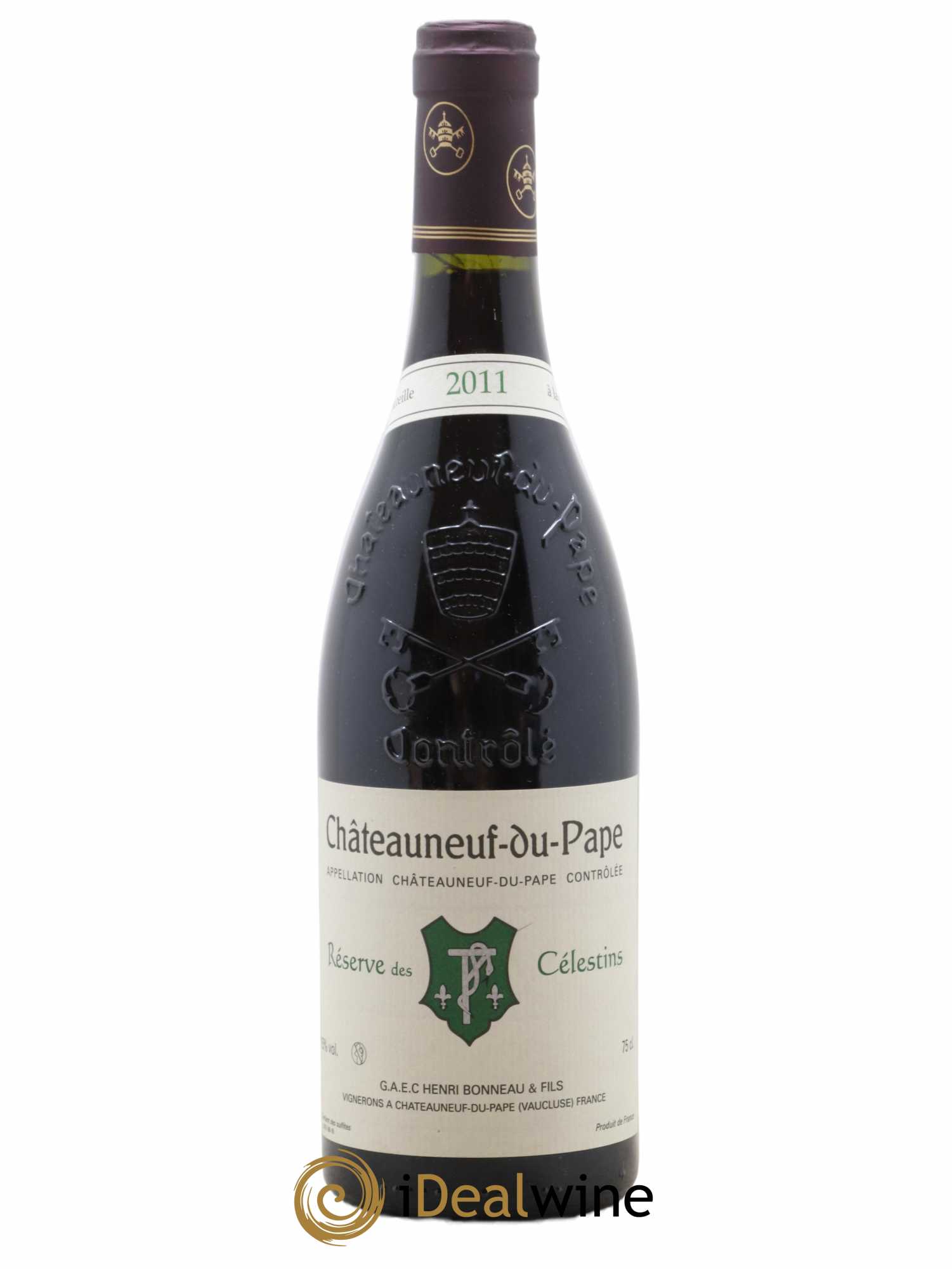 Châteauneuf-du-Pape Réserve des Célestins Henri Bonneau & Fils 2011 - Lot de 1 bouteille - 0