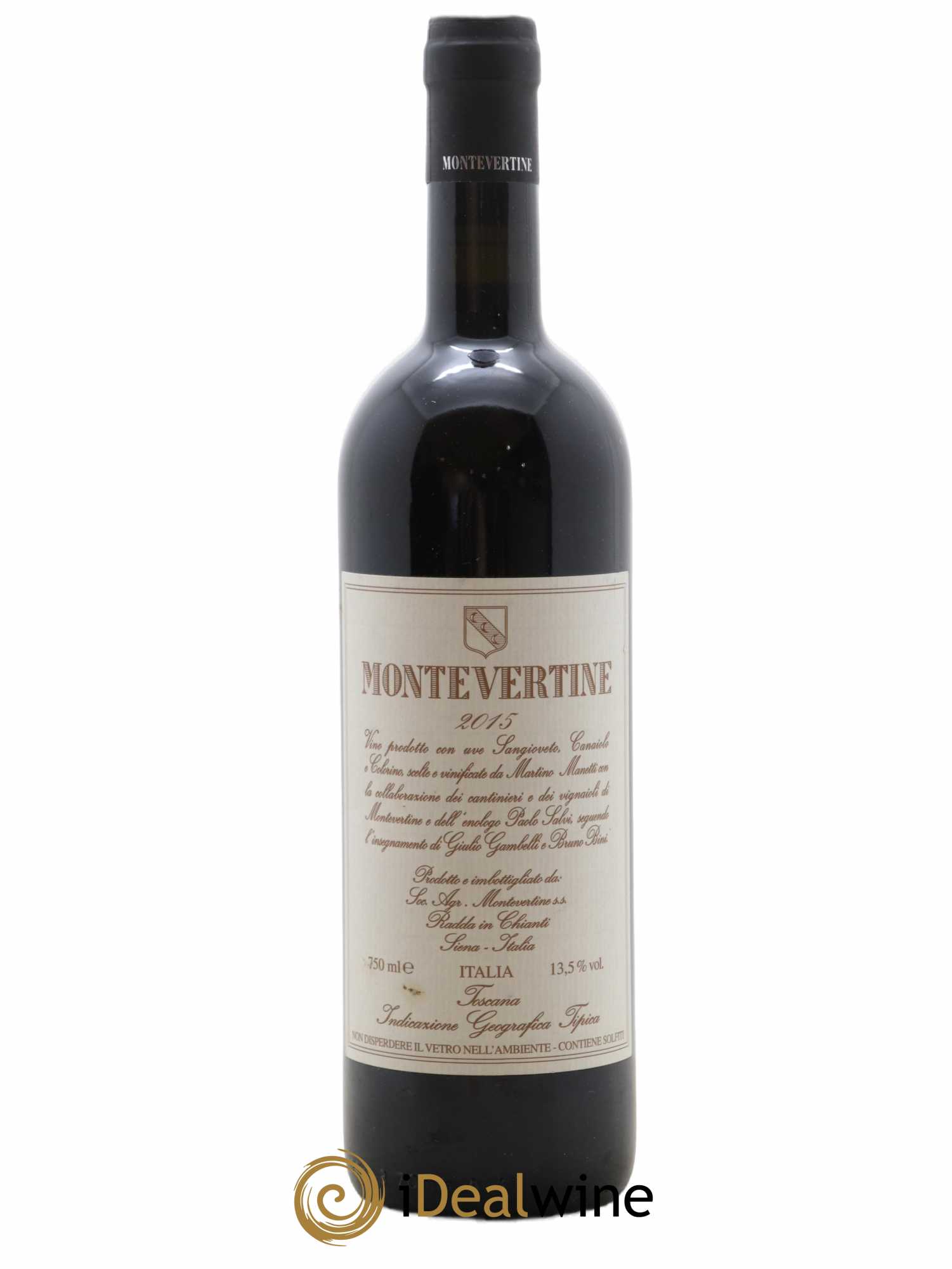 Toscana IGT Montevertine Famille Manetti 2015 - Lot de 1 bouteille - 0