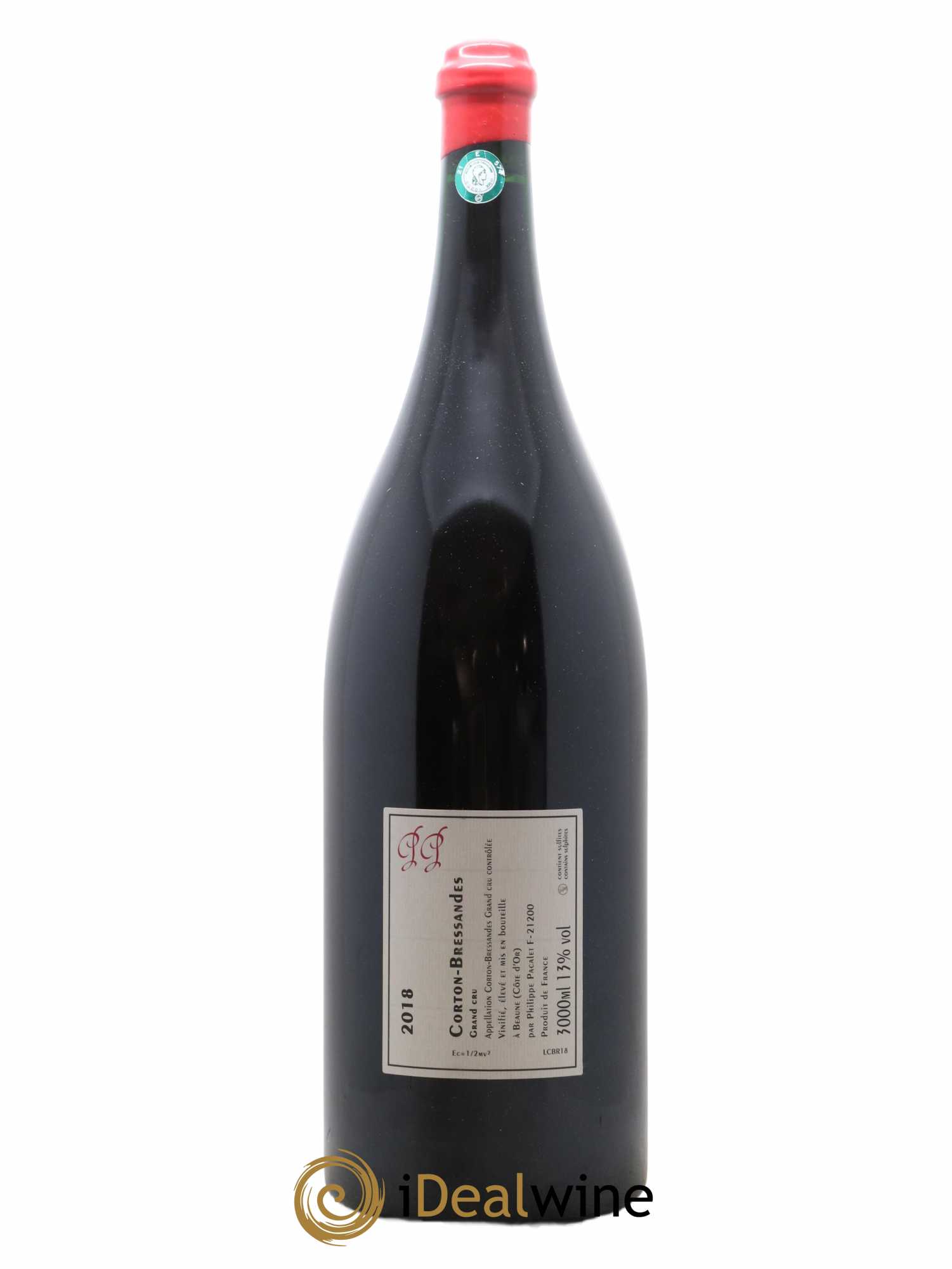 Corton Grand Cru Bressandes Philippe Pacalet 2018 - Lot de 1 double magnum - 1