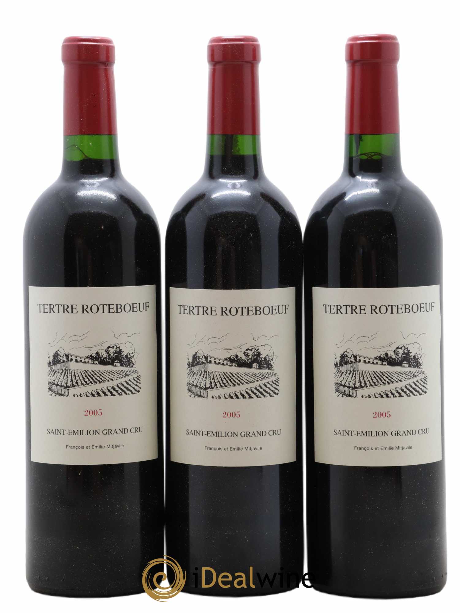 Château Tertre Roteboeuf 2005 - Posten von 6 Flaschen - 3