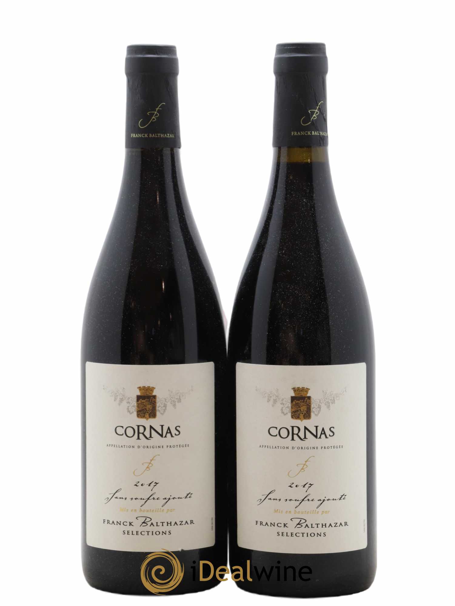 Cornas Cuvée sans soufre Franck Balthazar (Domaine) 2017 - Lot de 2 bouteilles - 0