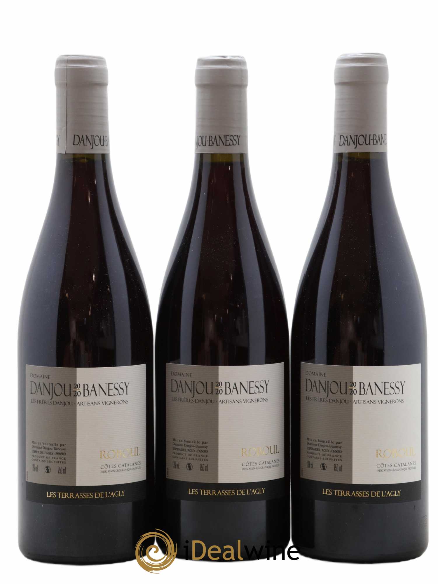 Côtes Catalanes (VDP des Côtes Catalanes) Roboul Danjou Banessy 2020 - Lot de 3 bouteilles - 0