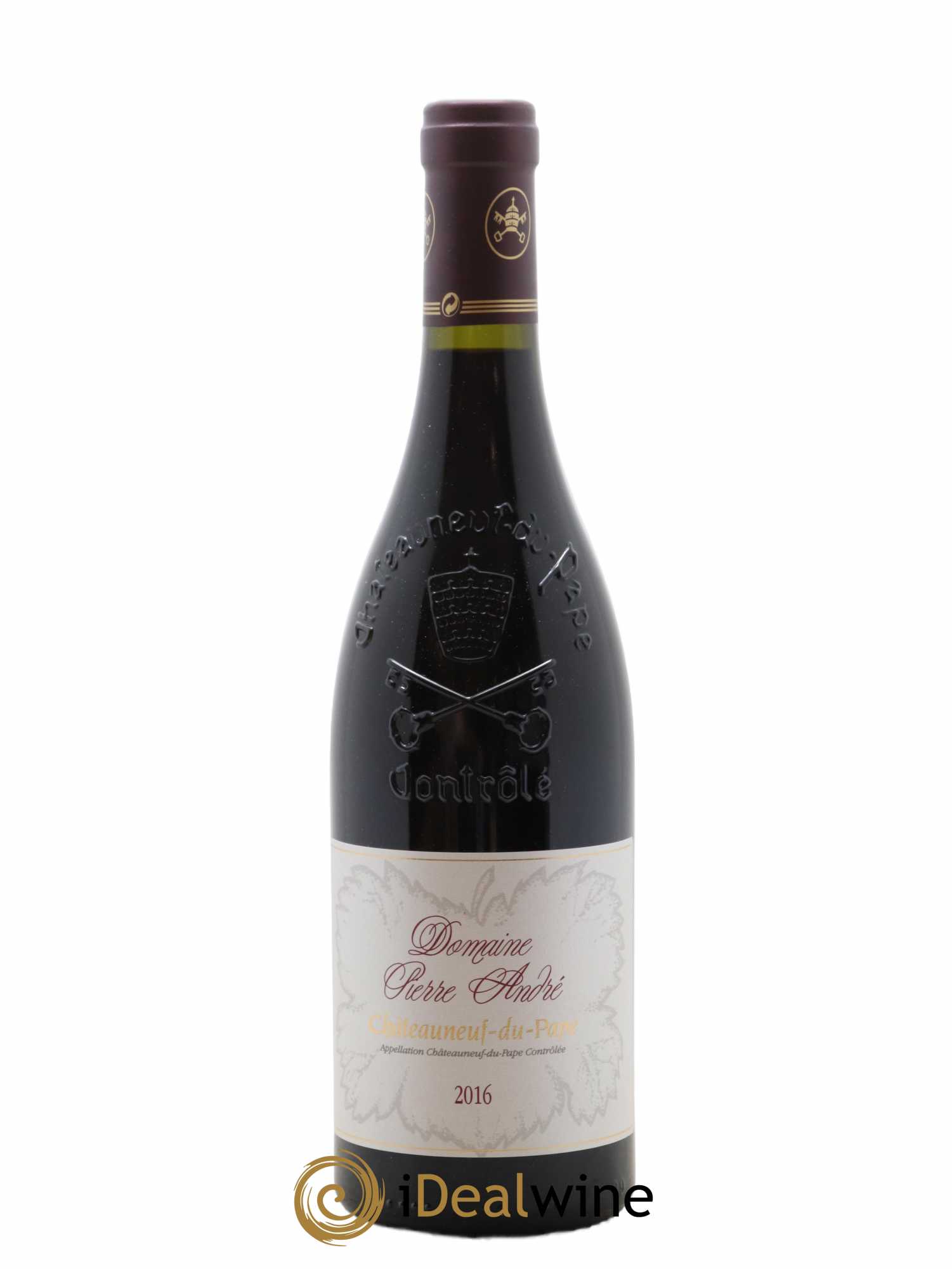 Châteauneuf-du-Pape Pierre André (Domaine) 2016 - Lot de 1 bouteille - 0