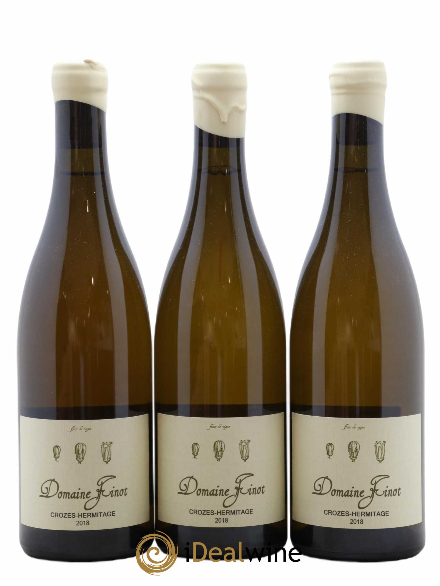 Crozes-Hermitage Domaine Finot 2018 - Lot de 3 bouteilles - 0