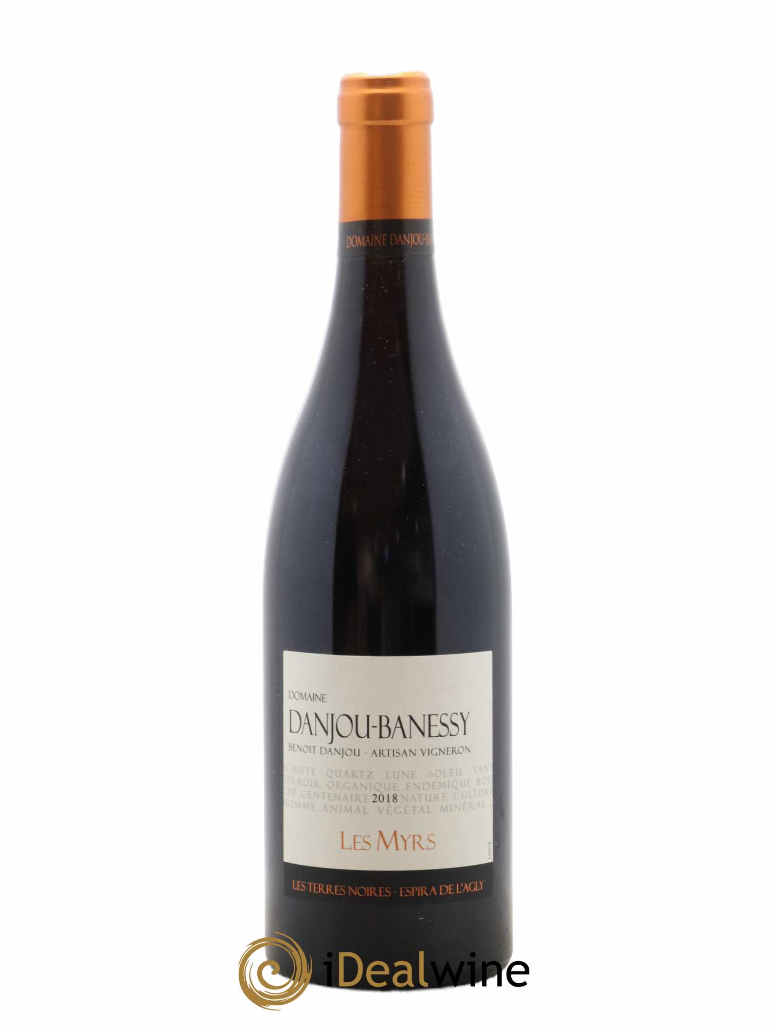 Côtes Catalanes (VDP des Côtes Catalanes) Les Myrs Danjou Banessy 2018 - Lot de 1 bouteille - 0