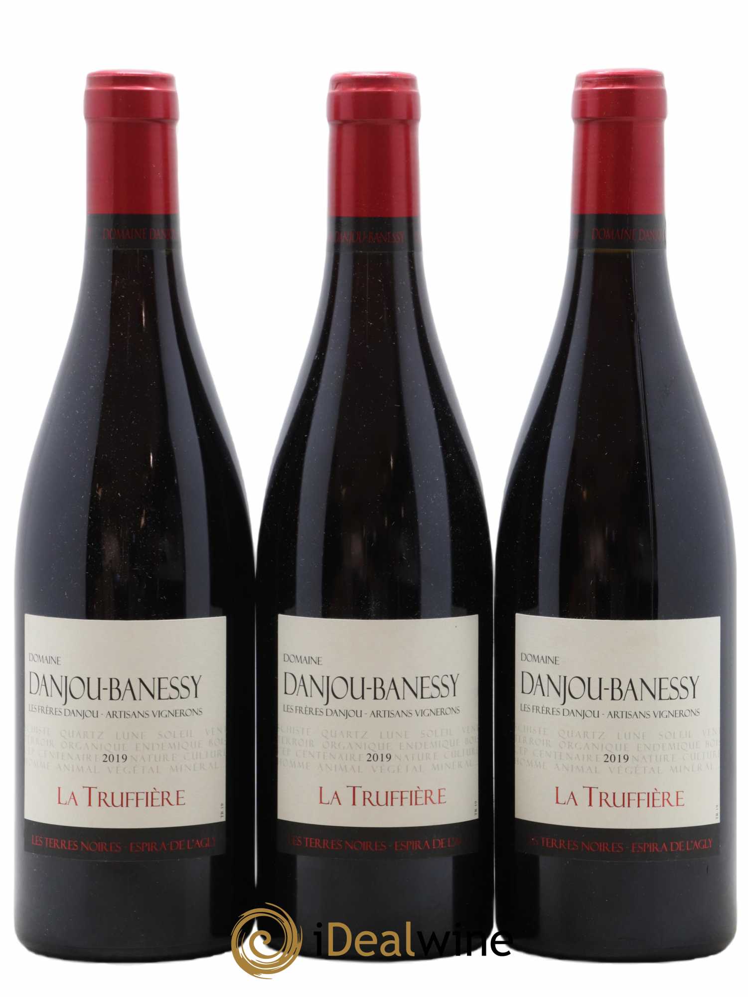 Côtes Catalanes La Truffière Danjou Banessy (Domaine) 2019 - Lot de 3 bouteilles - 0