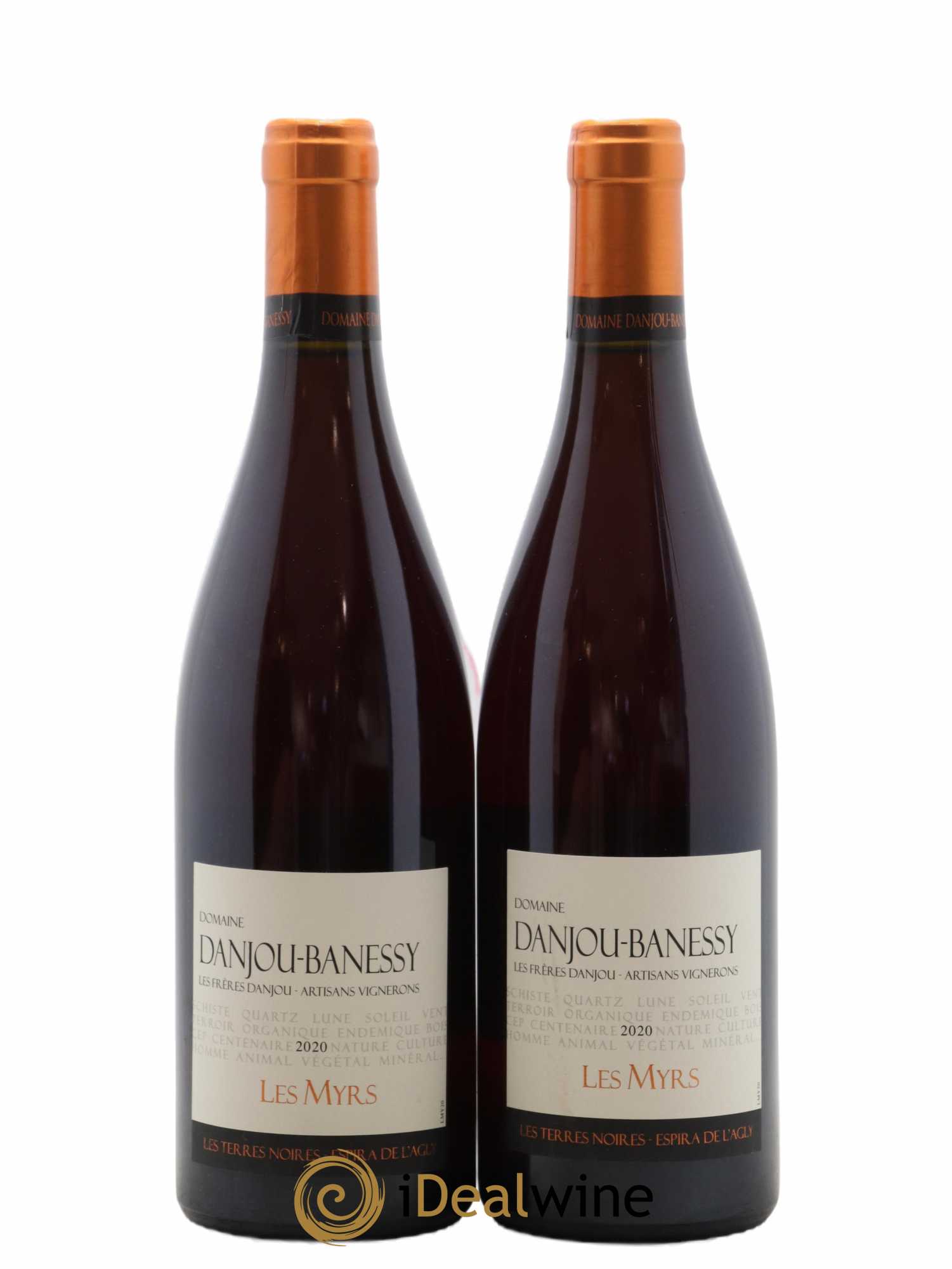 Côtes Catalanes (VDP des Côtes Catalanes) Les Myrs Danjou Banessy 2020 - Lot de 2 bouteilles - 0