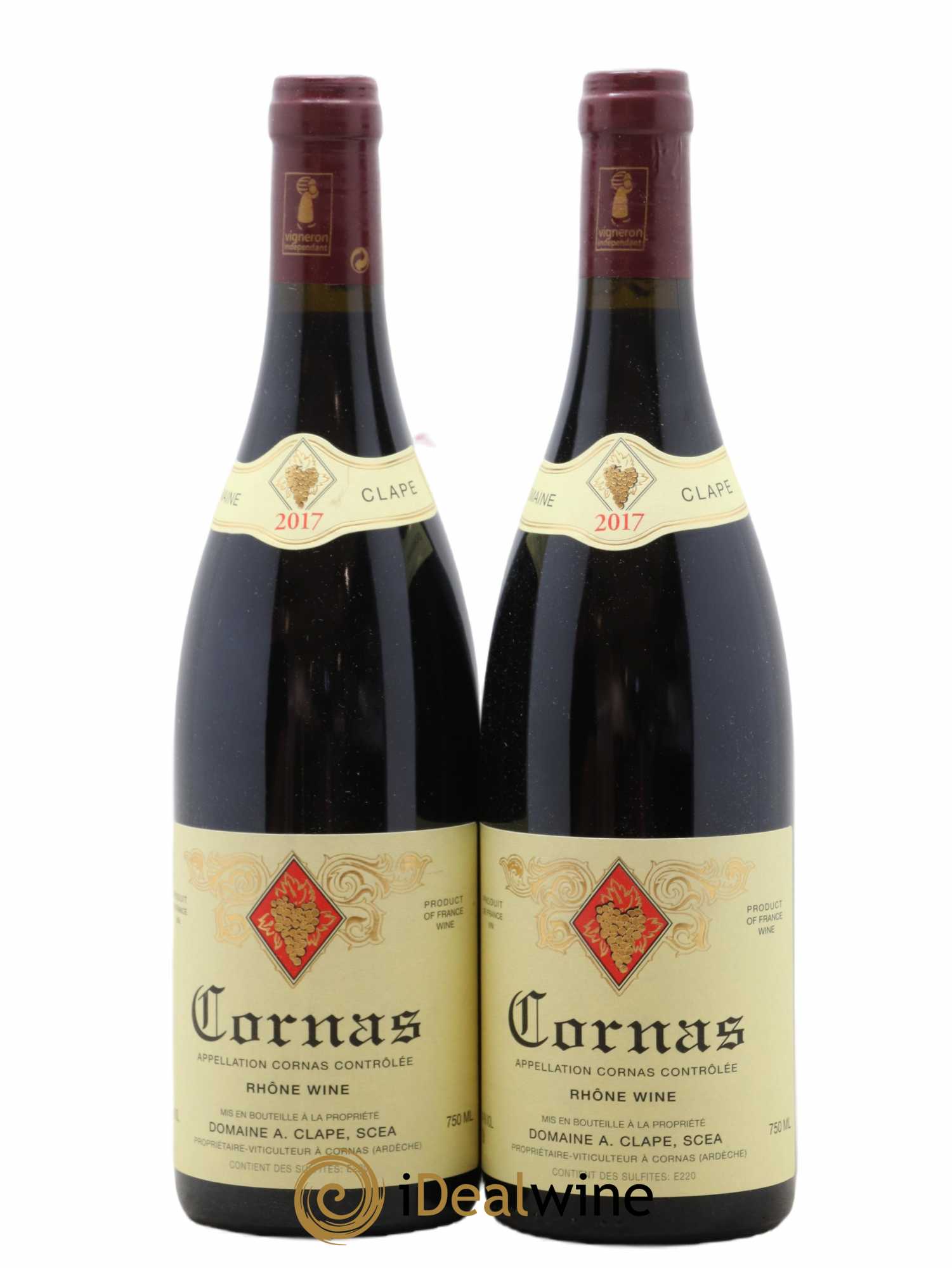 Cornas Auguste Clape 2017 - Lot de 2 bouteilles - 0