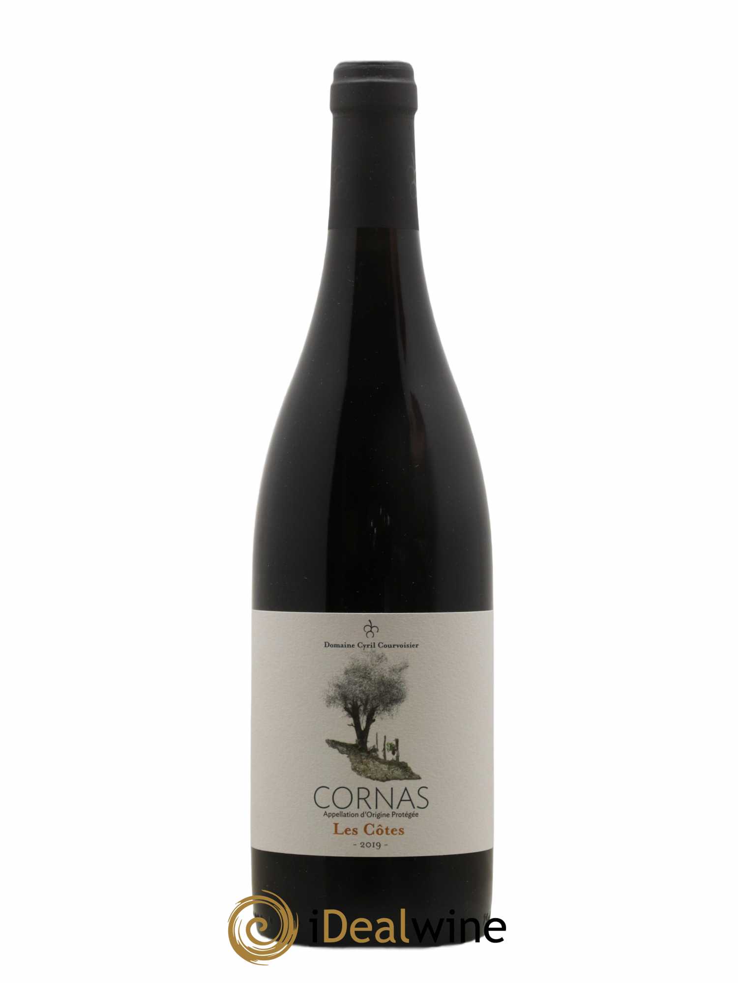 Cornas Les Cotes Courvoisier 2019 - Lot de 1 bouteille - 0